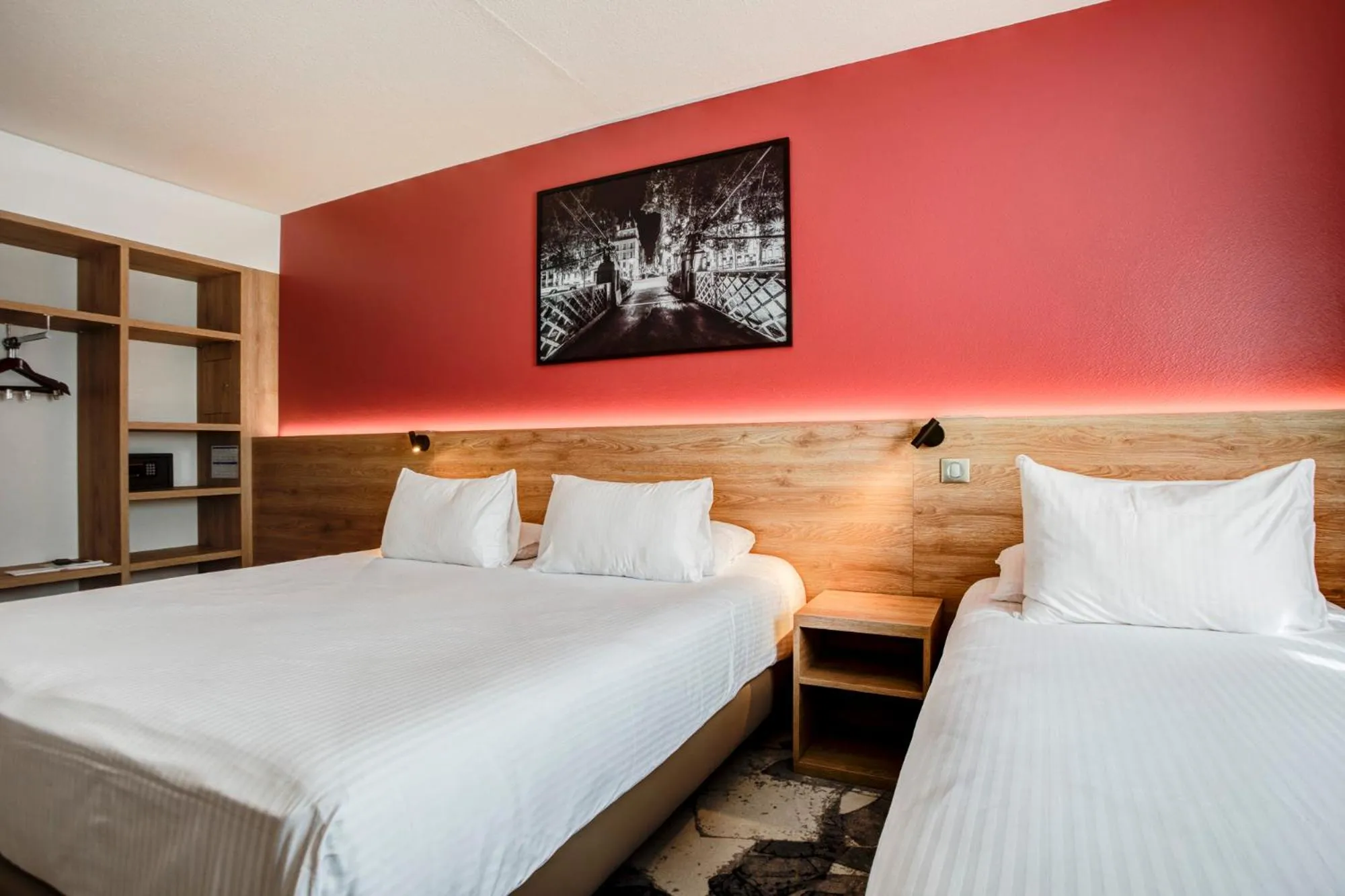 Bed in Hotel des Congrès