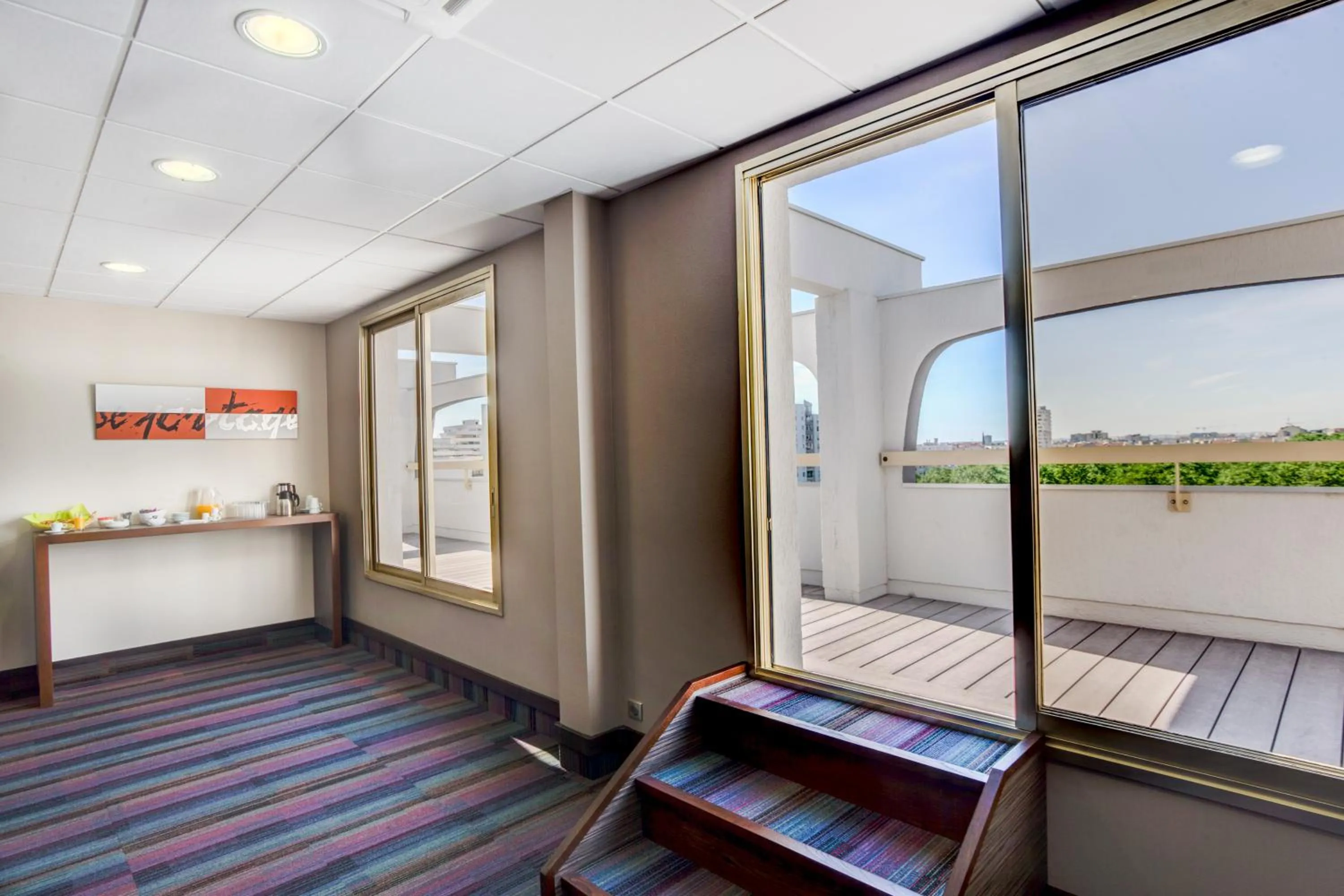 Patio in Hotel des Congrès