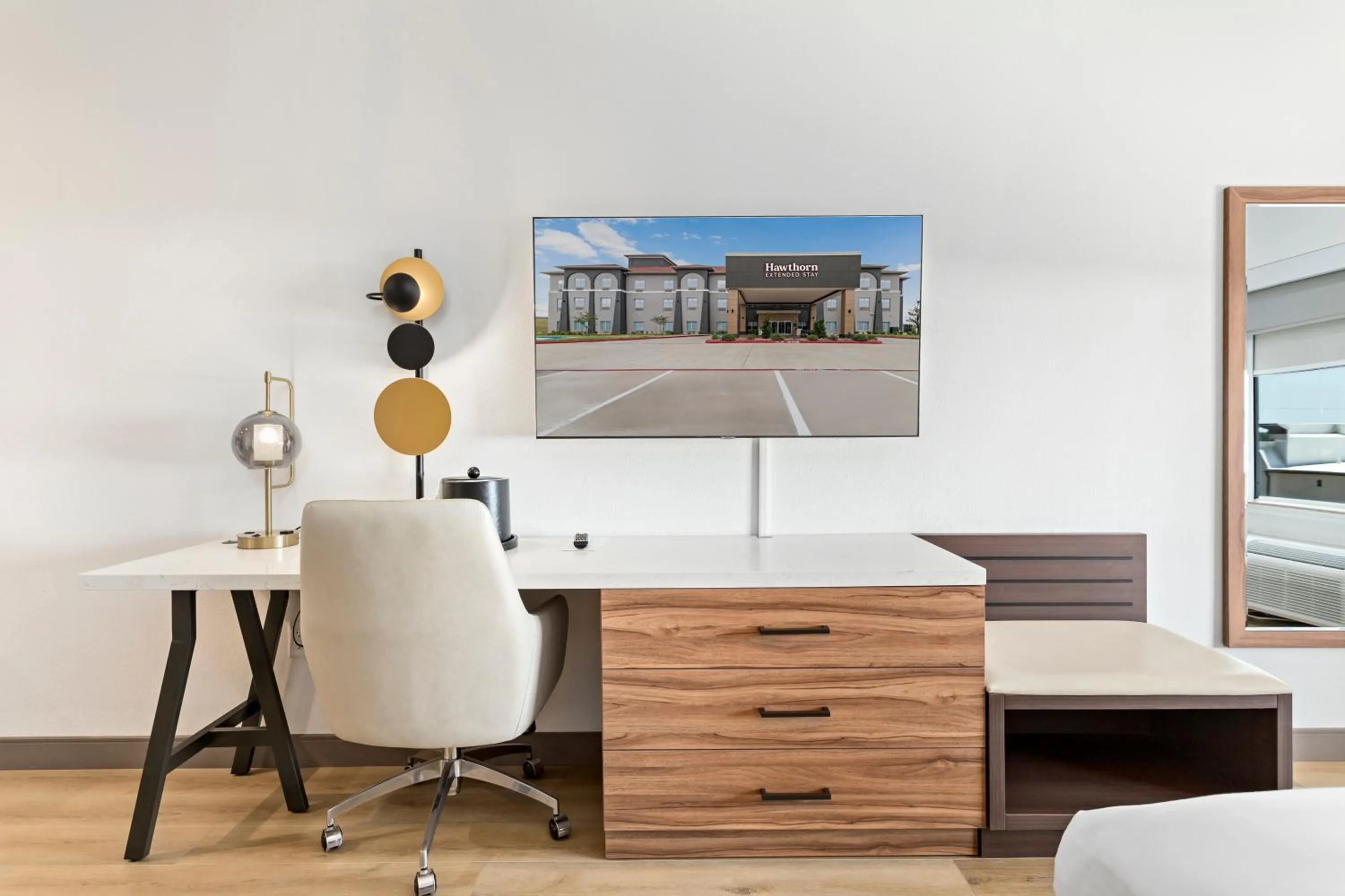 furniture in Hawthorn Extended Stay by Wyndham Port Arthur