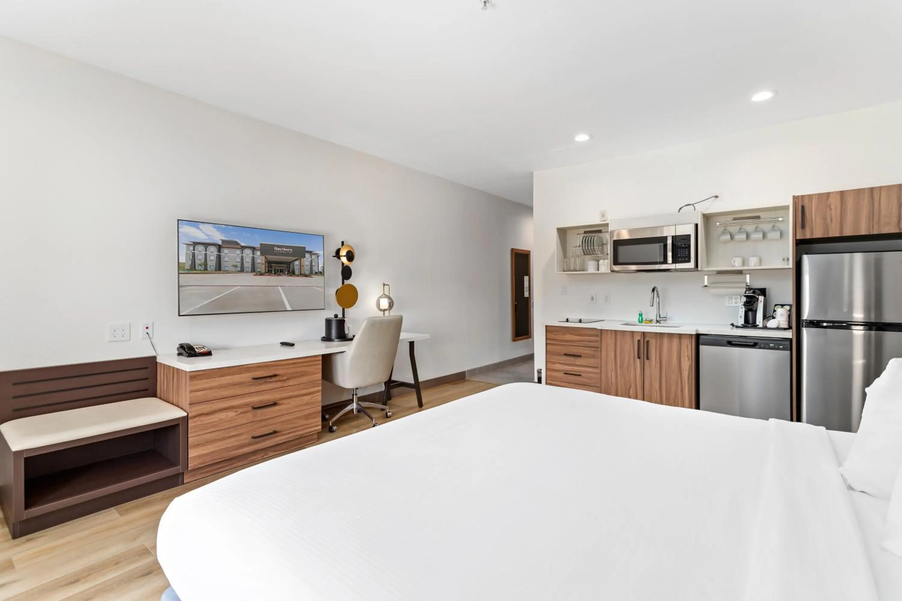 Bedroom, Bed in Hawthorn Extended Stay by Wyndham Port Arthur