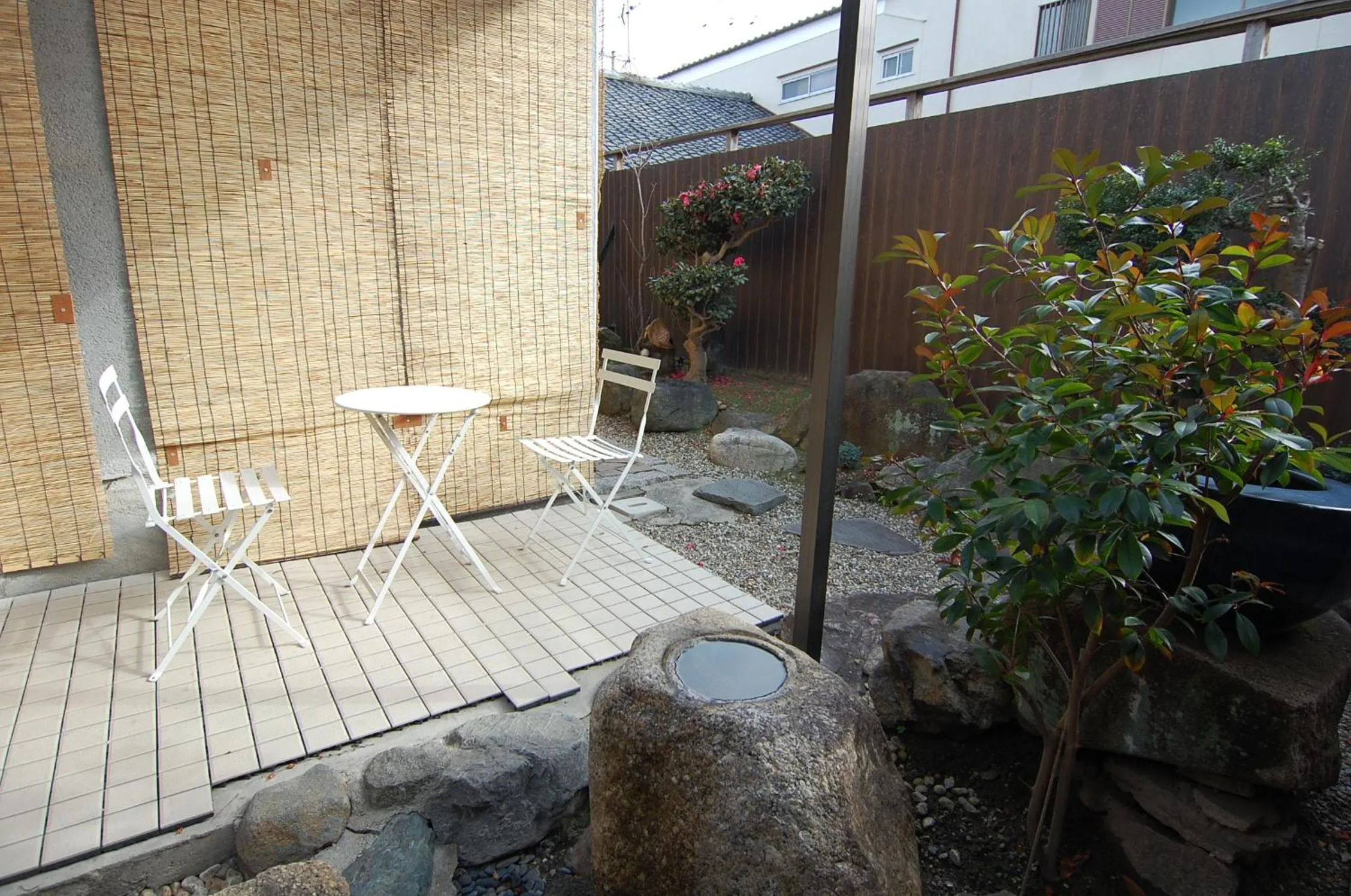 Patio in Nara Imai House