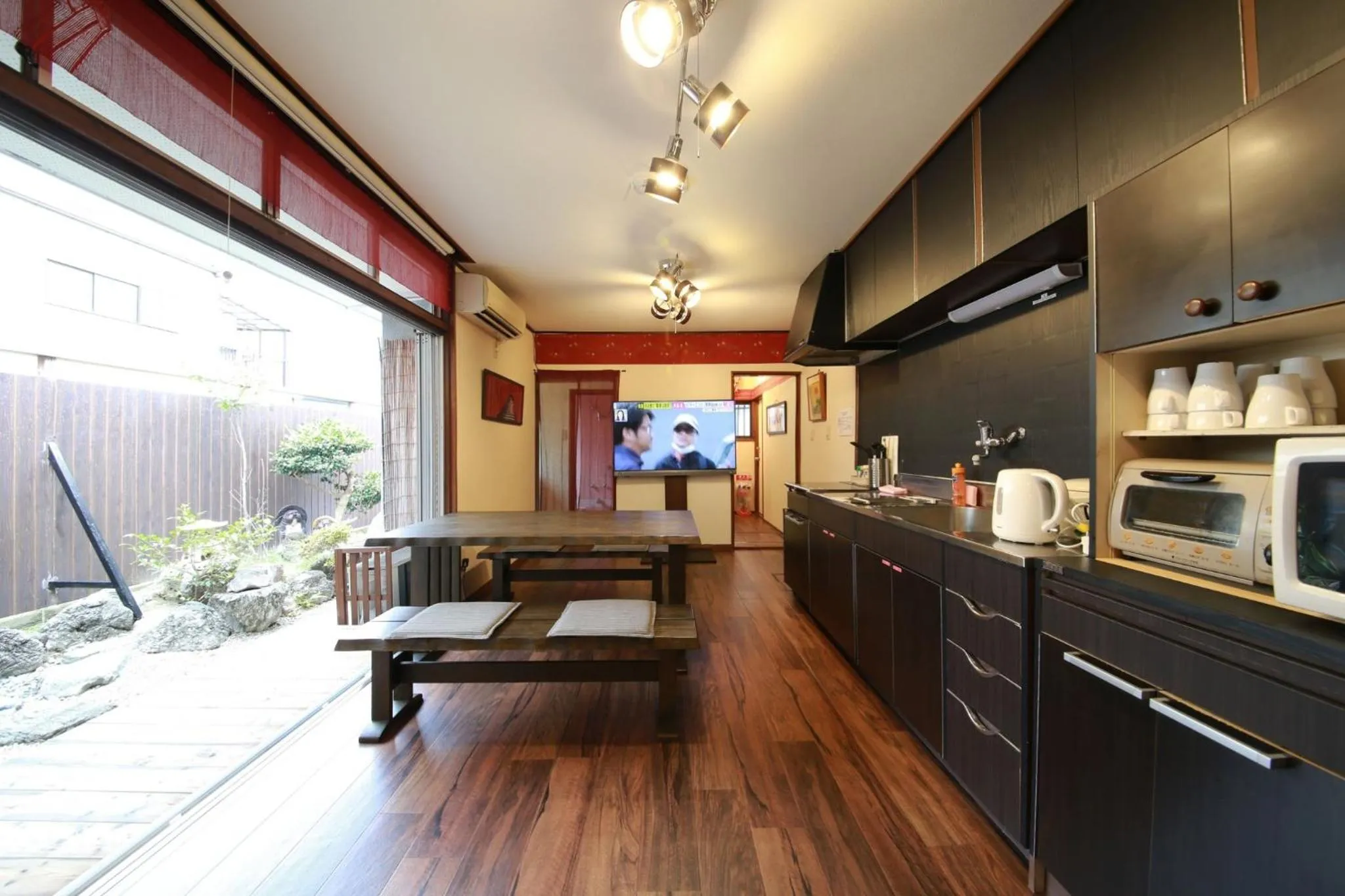 Kitchen or kitchenette in Nara Imai House