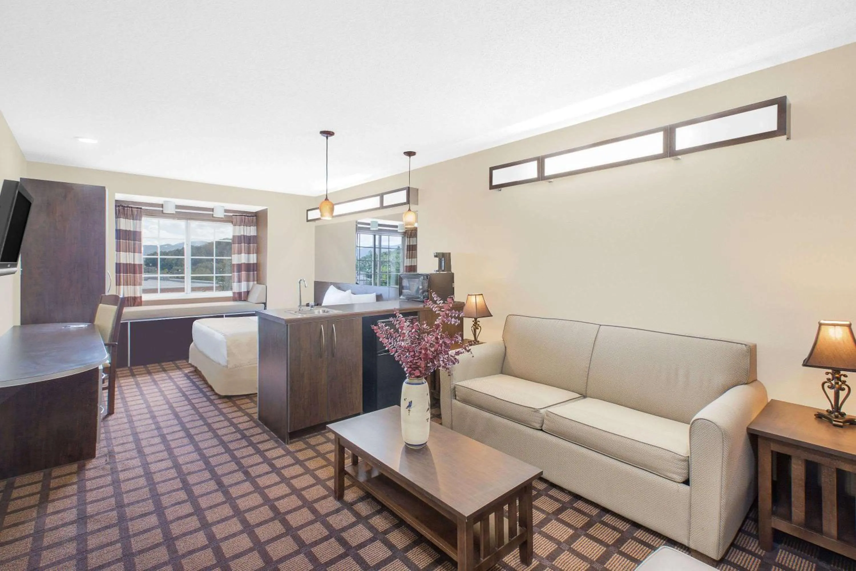 Photo of the whole room in Microtel Inn & Suites by Wyndham Franklin