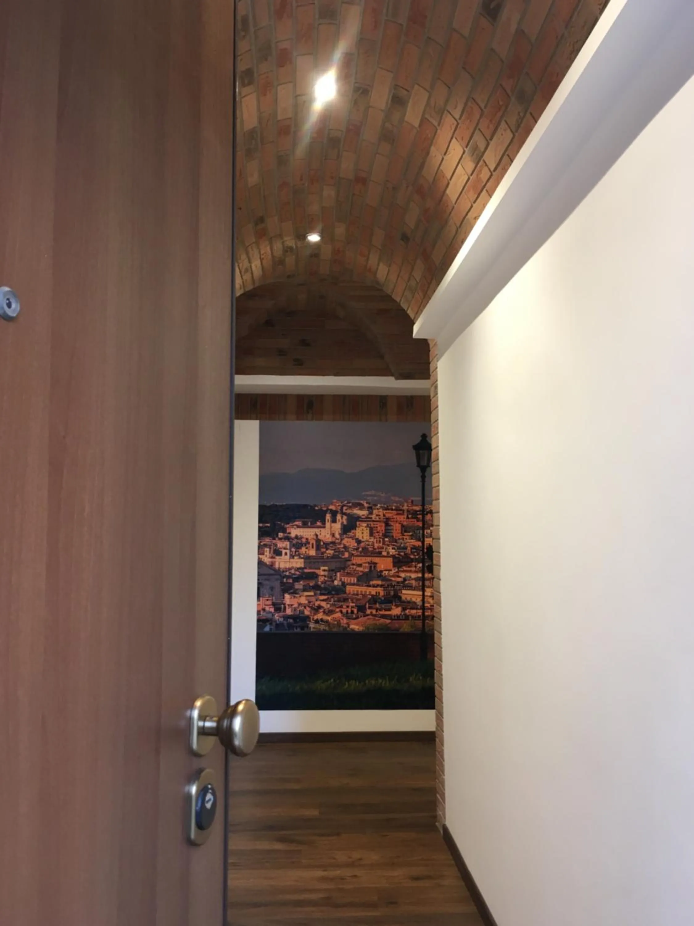 Facade/entrance in Il Faro Gianicolense