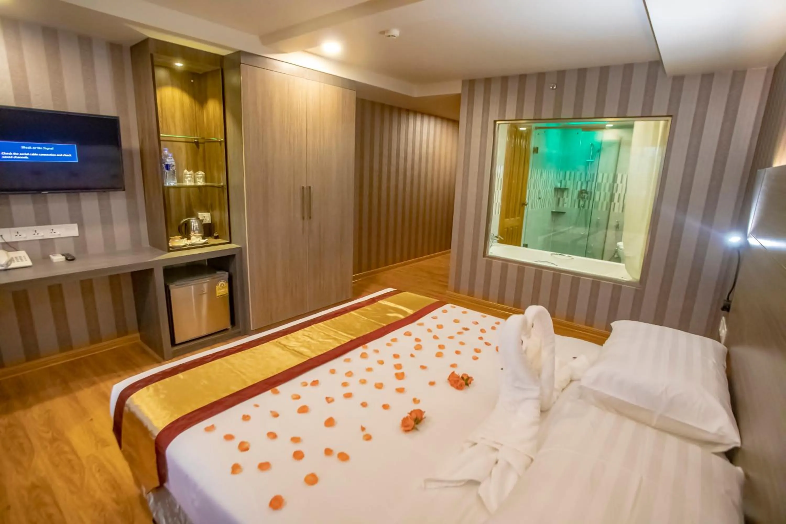 Bed in Prestige Residences at Golden Valley by Grand United Hospitality