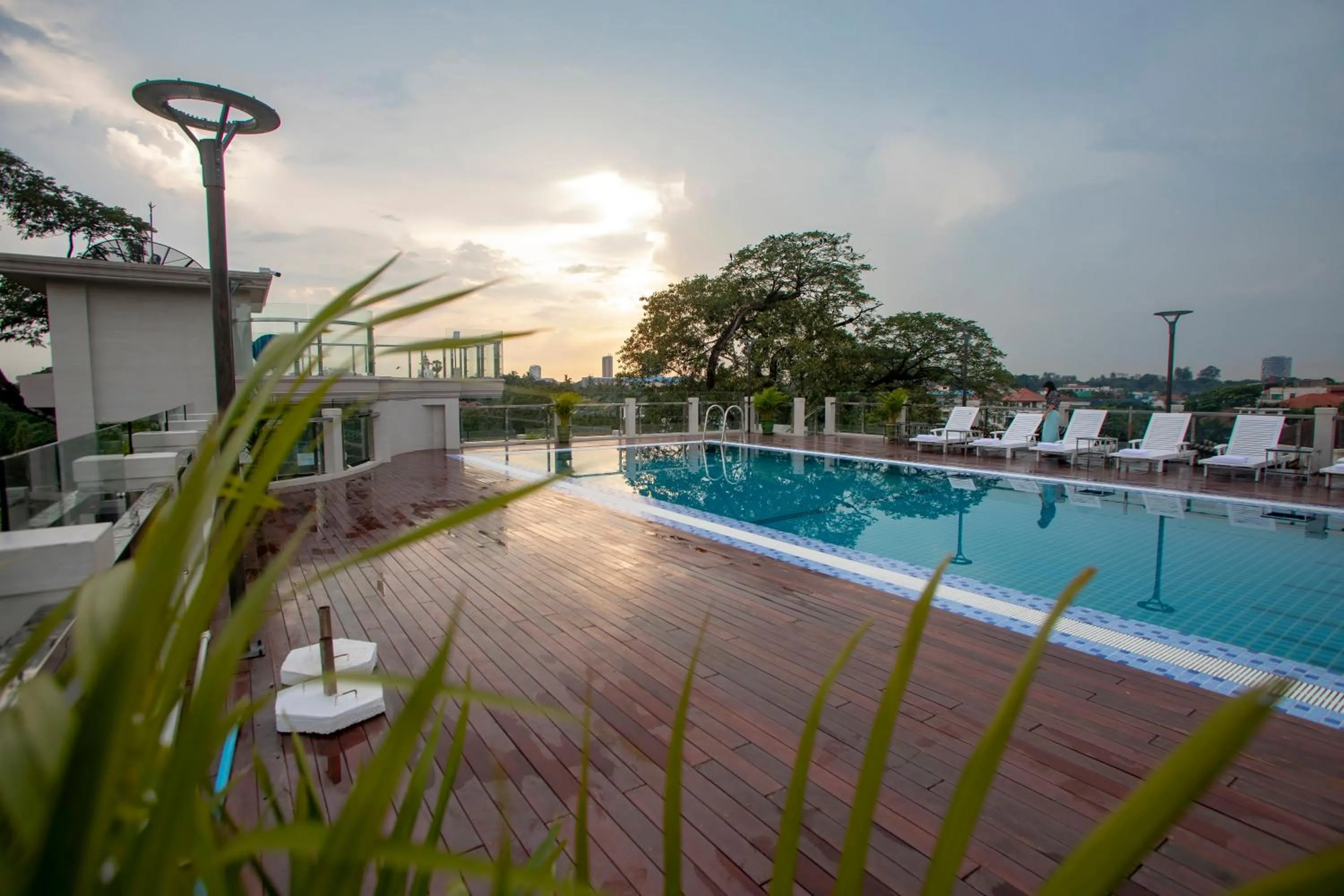 Swimming pool in Prestige Residences at Golden Valley by Grand United Hospitality