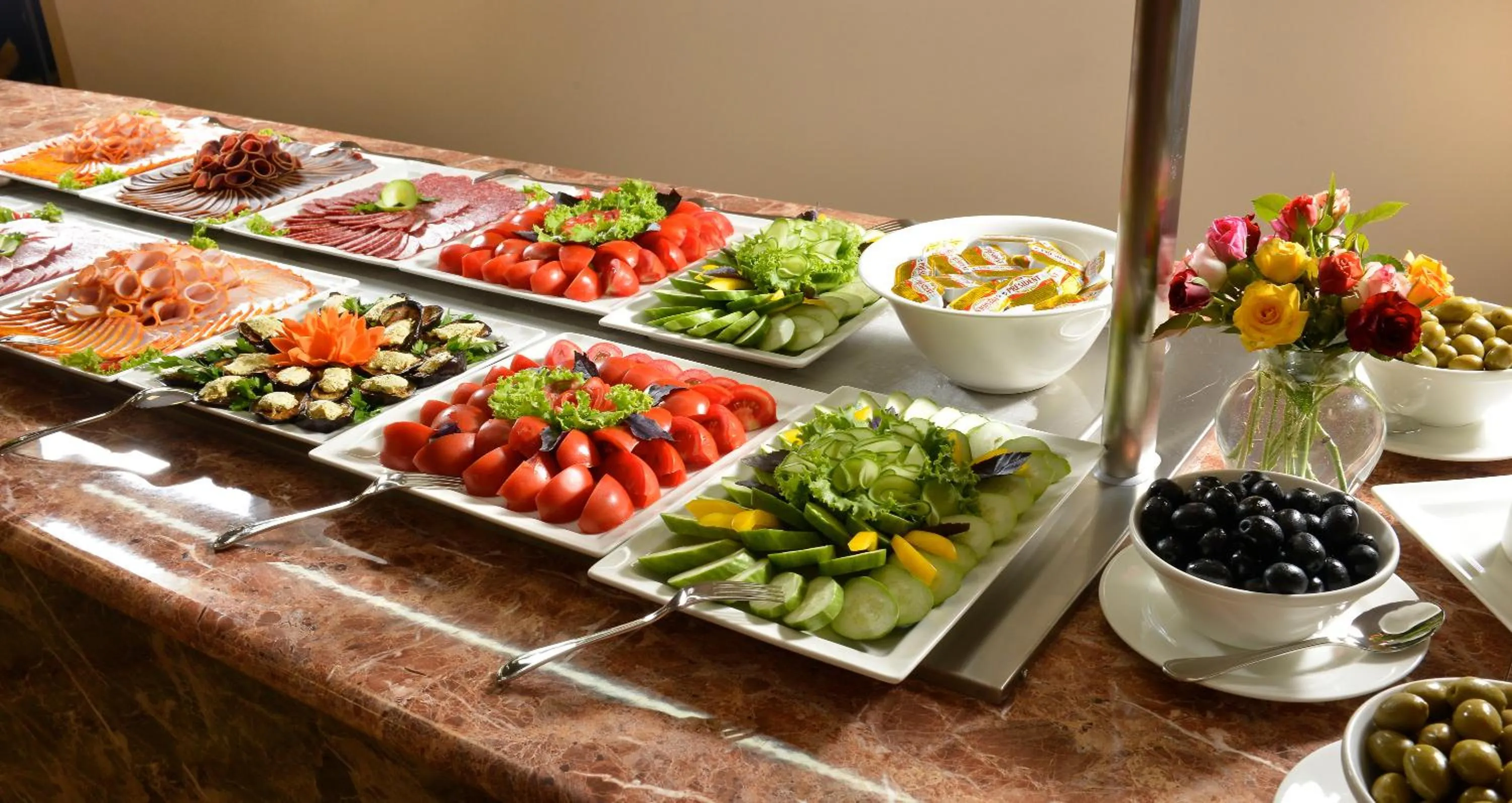 Breakfast in Ani Grand Hotel Yerevan