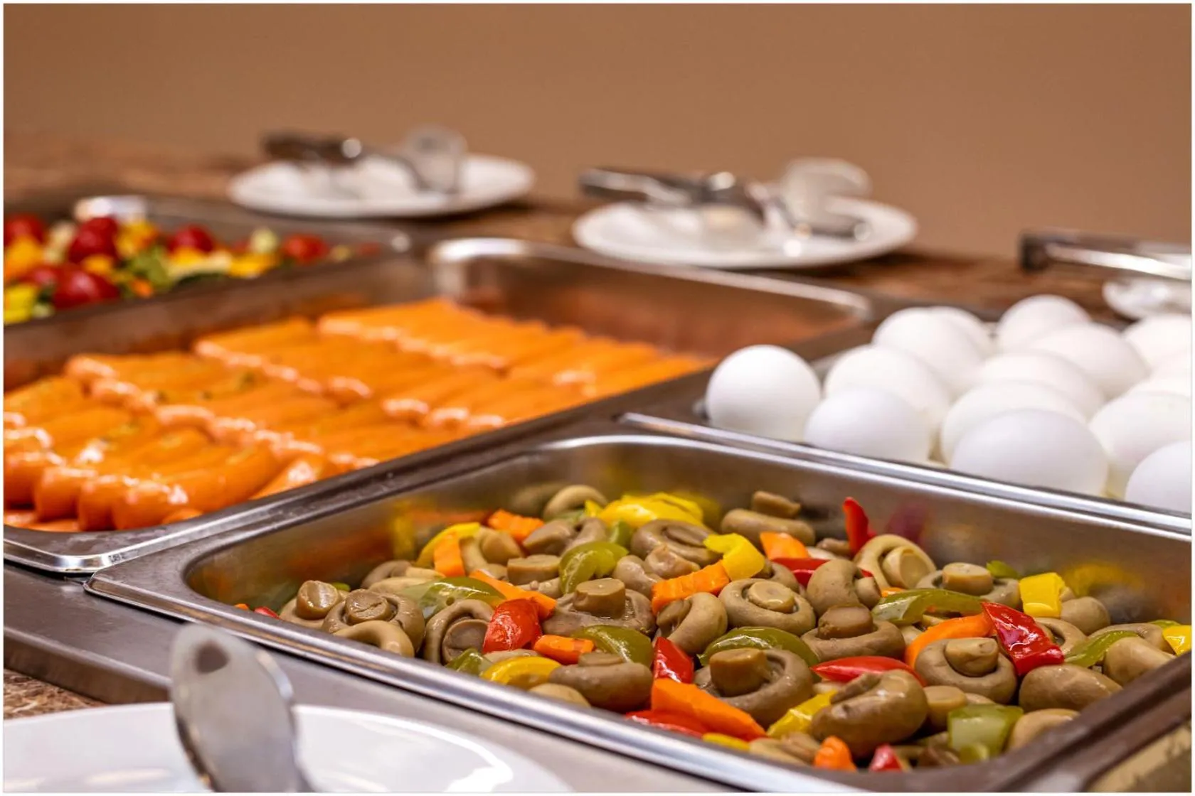 Buffet breakfast in Ani Grand Hotel Yerevan