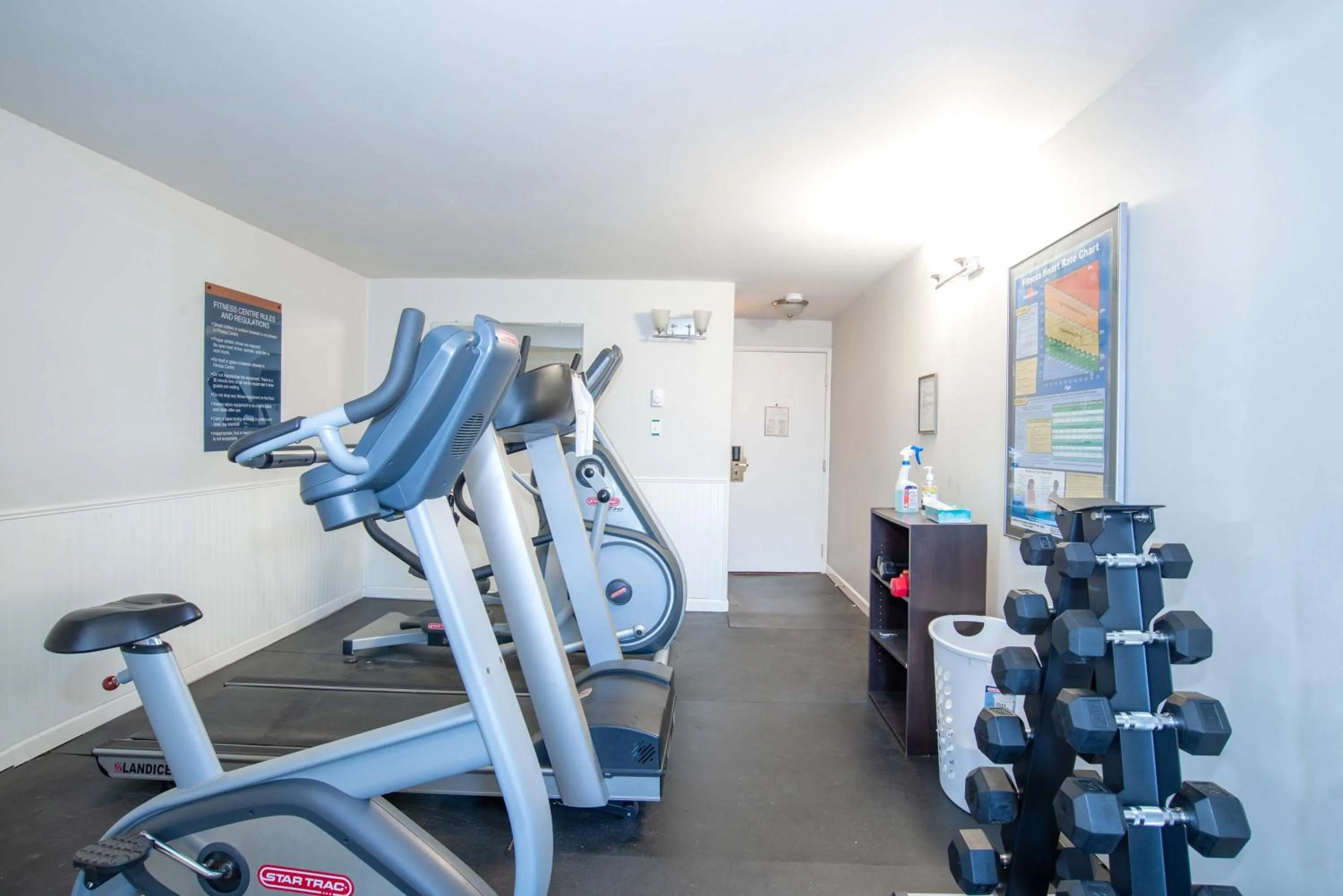 Fitness centre/facilities in Sandman Hotel Terrace