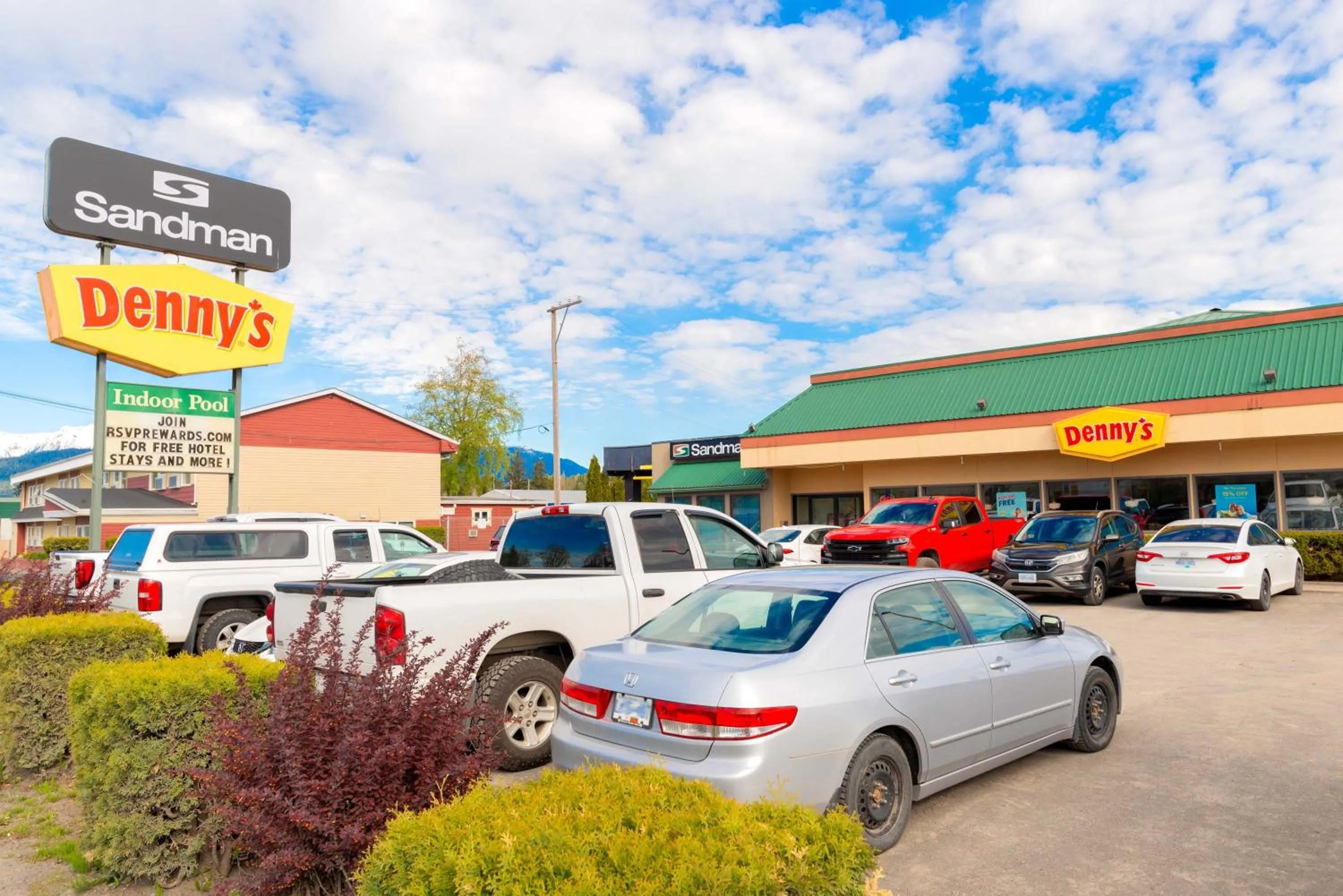 Property building in Sandman Hotel Terrace
