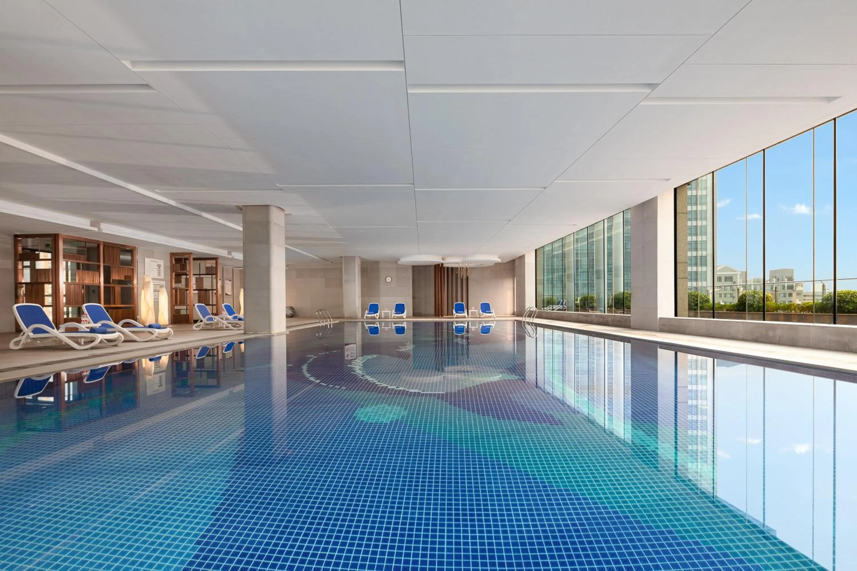 Swimming pool in Crowne Plaza Beihai Silver Beach by IHG