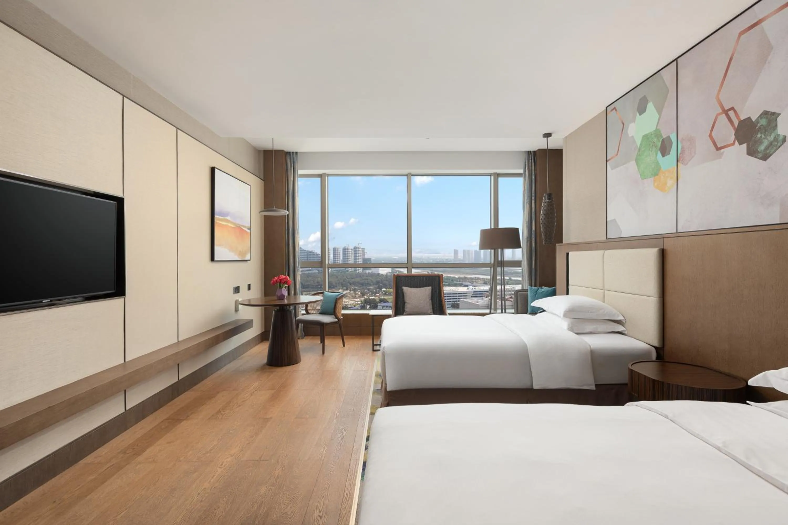 Bed in Crowne Plaza Beihai Silver Beach by IHG