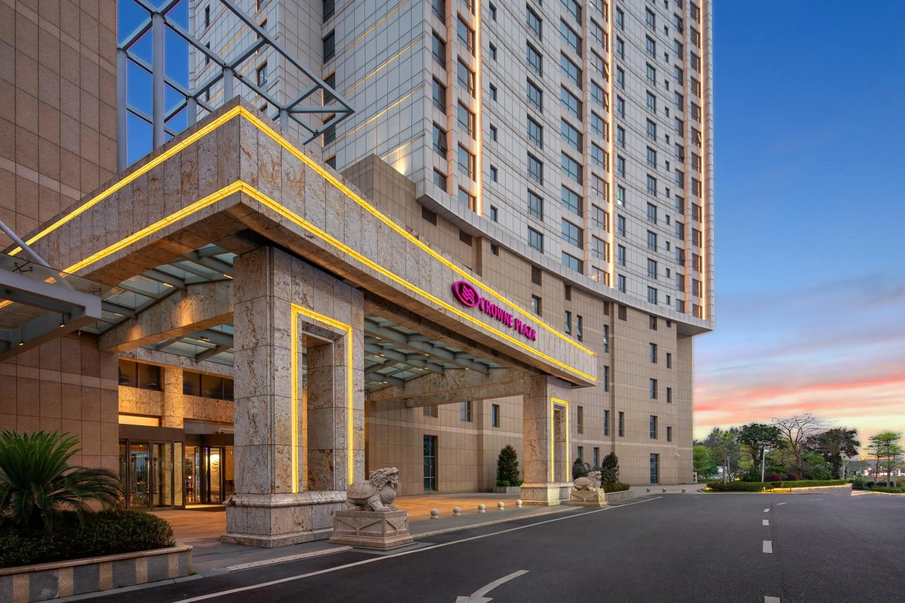 Property building in Crowne Plaza Beihai Silver Beach by IHG