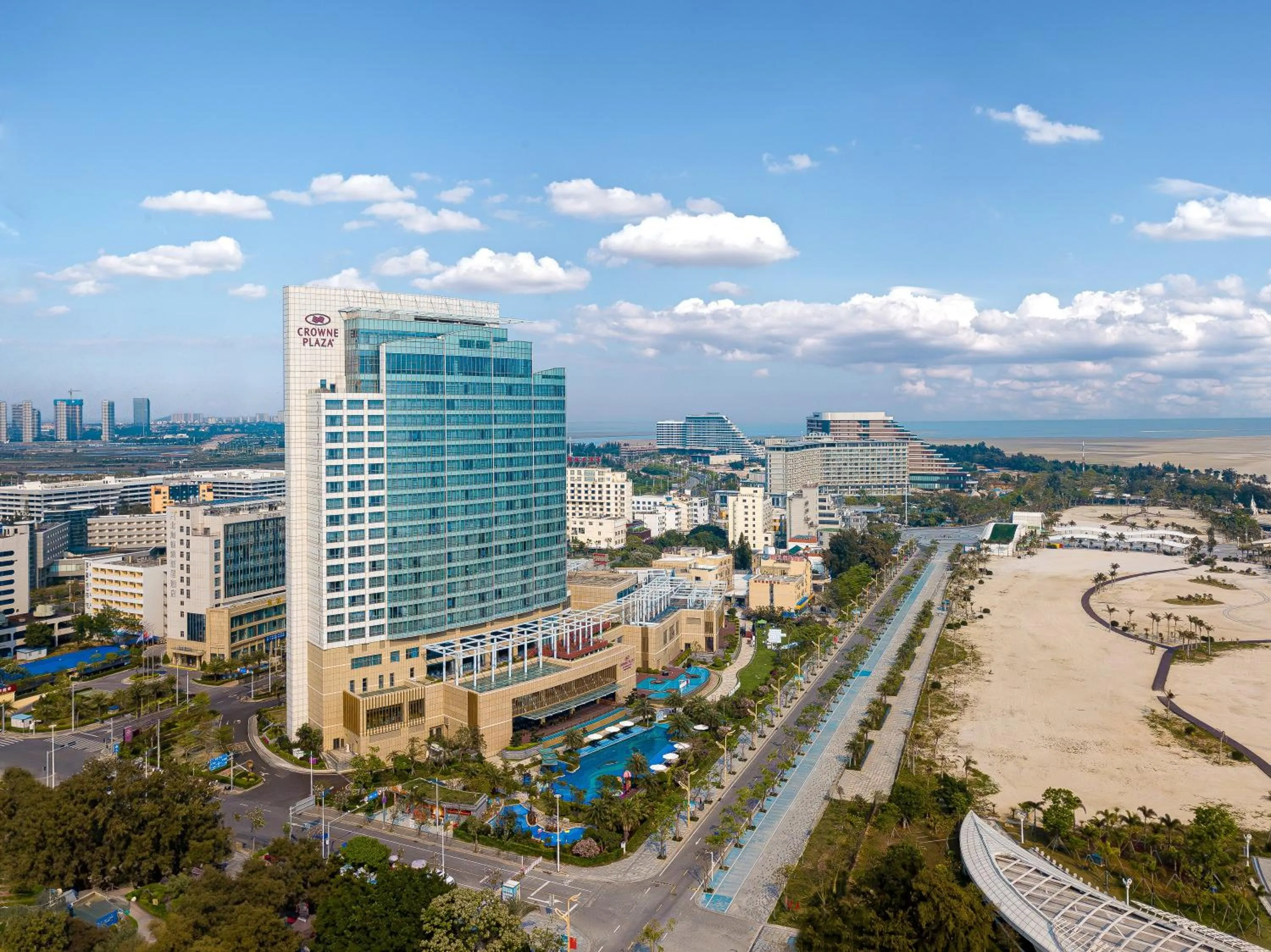 Property building in Crowne Plaza Beihai Silver Beach by IHG