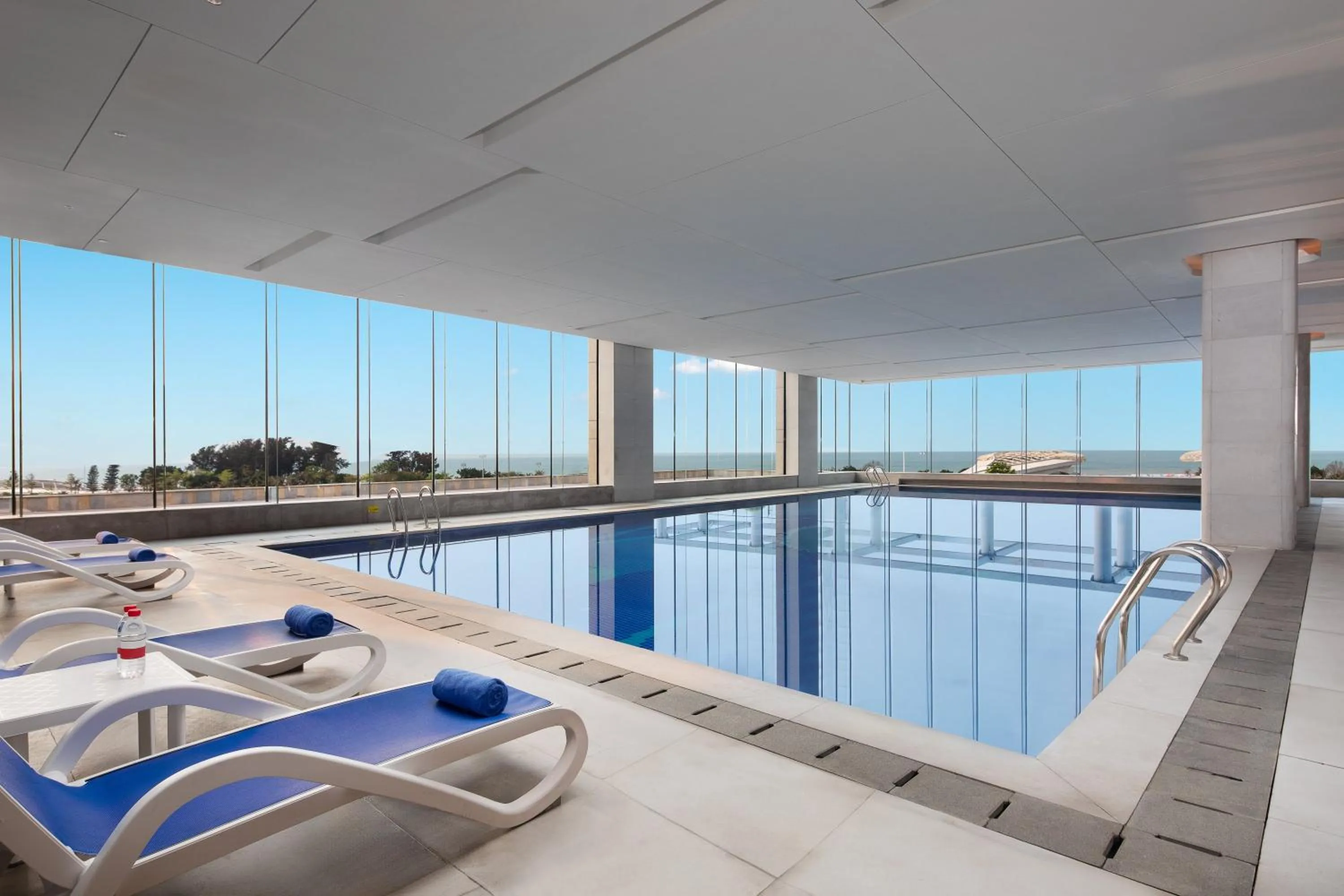 Swimming pool in Crowne Plaza Beihai Silver Beach by IHG