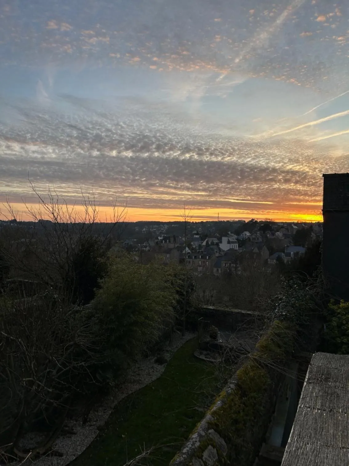 Bird's eye view in Cit'Hotel le Challonge