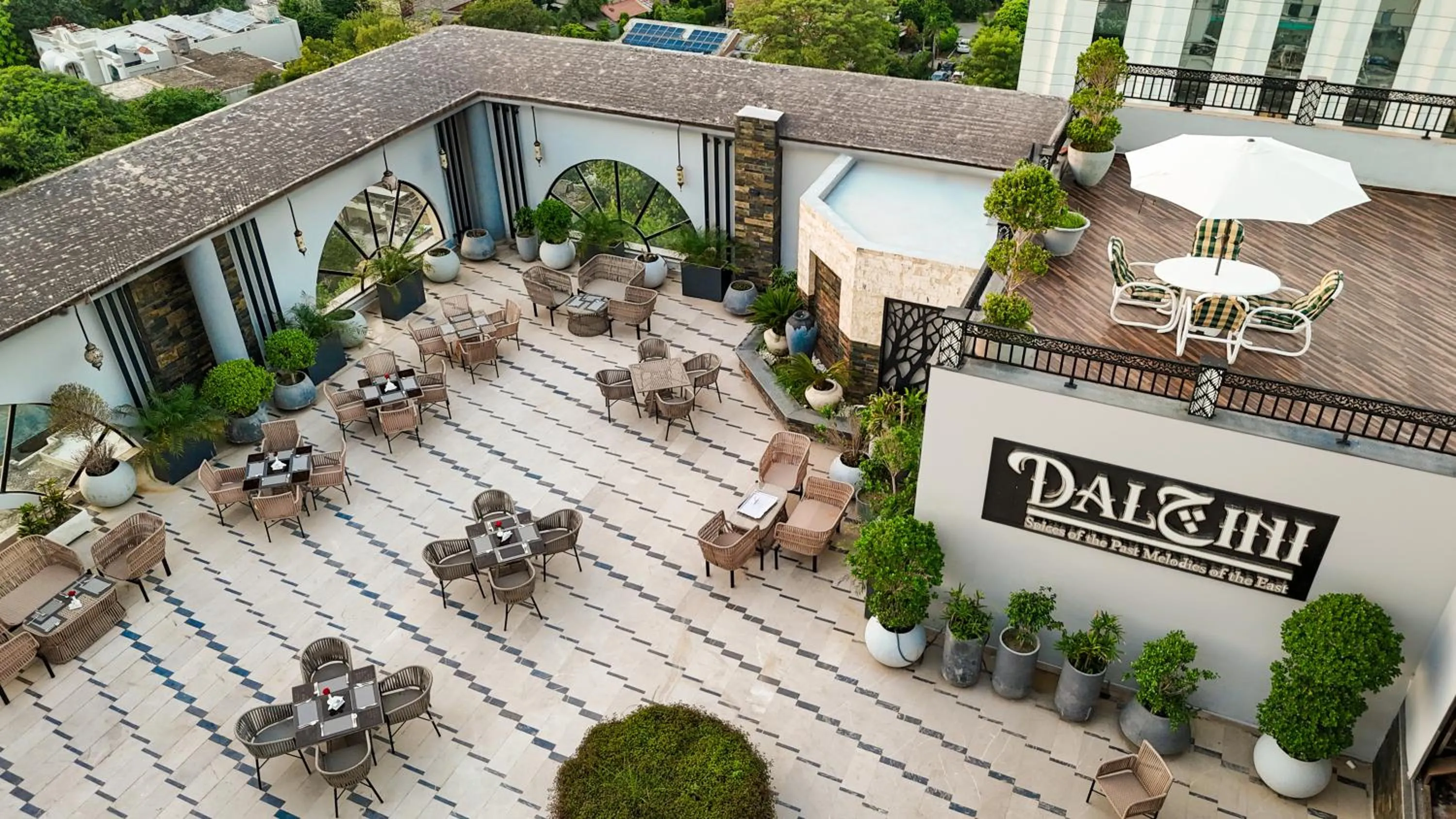 Restaurant/places to eat in Nine Tree Luxury Hotel & Suites Lahore