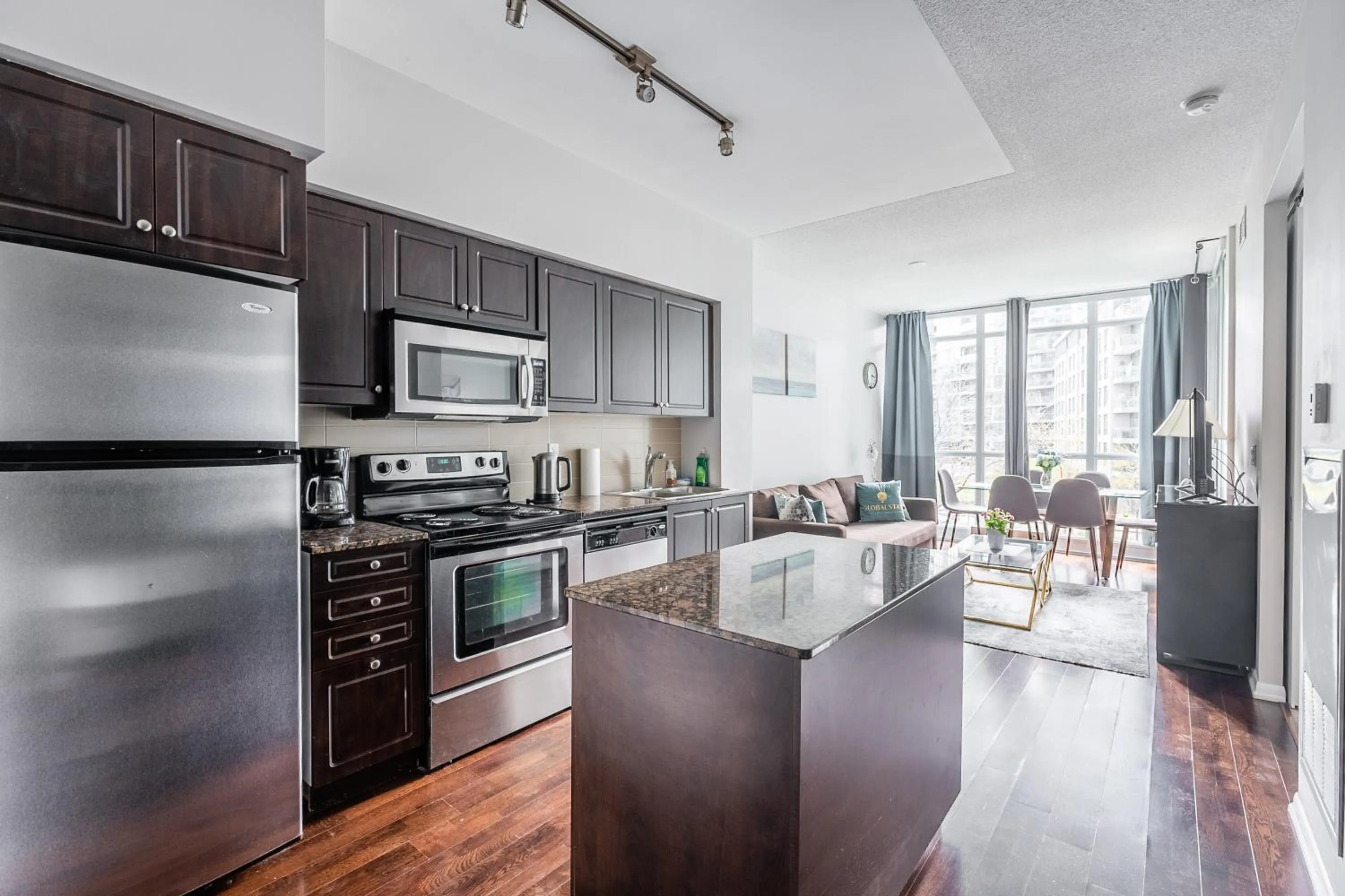 Kitchen or kitchenette in GLOBALSTAY Magnificent Condos in DT