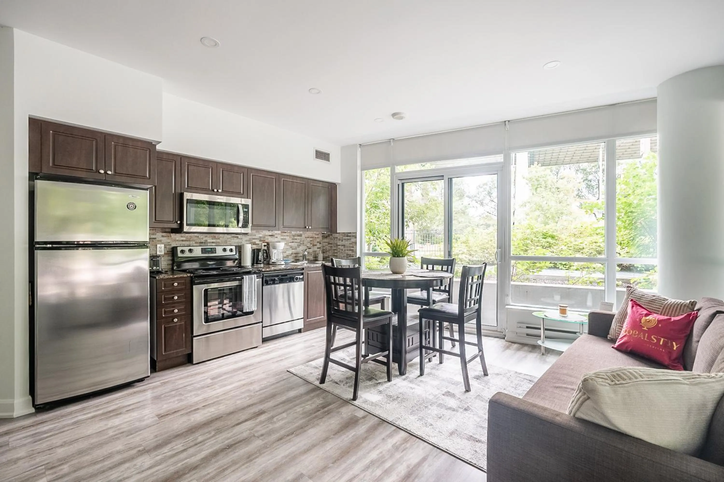 Kitchen or kitchenette in GLOBALSTAY Magnificent Condos in DT