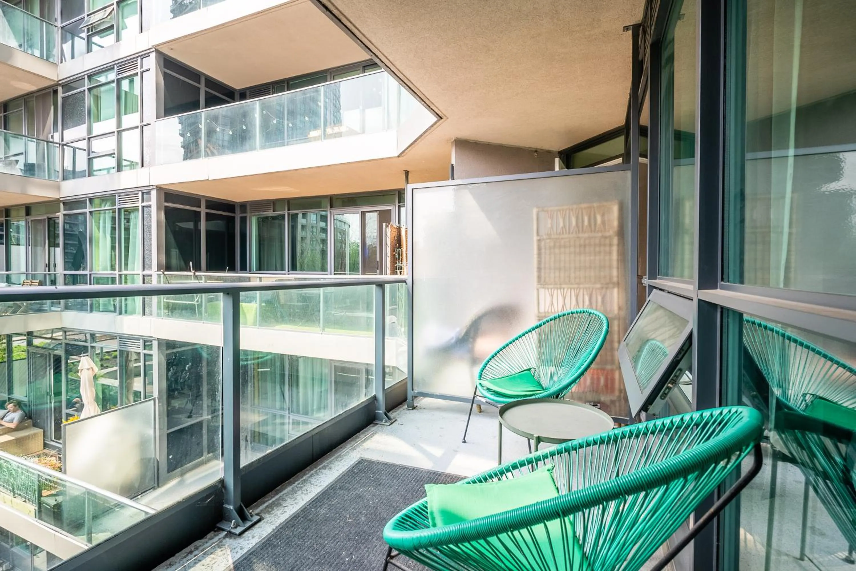 Patio in GLOBALSTAY Magnificent Condos in DT