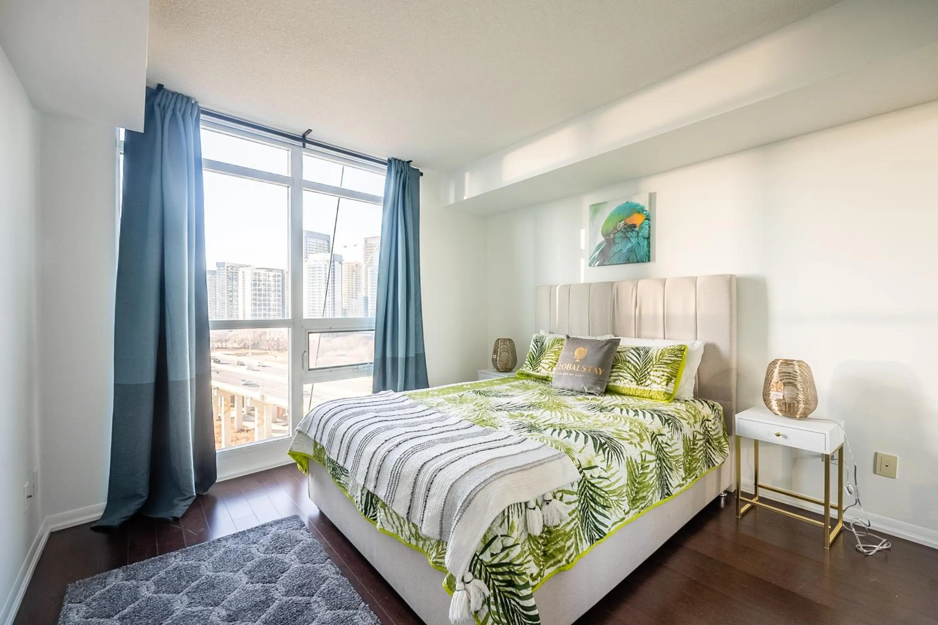 Bed in GLOBALSTAY Magnificent Condos in DT