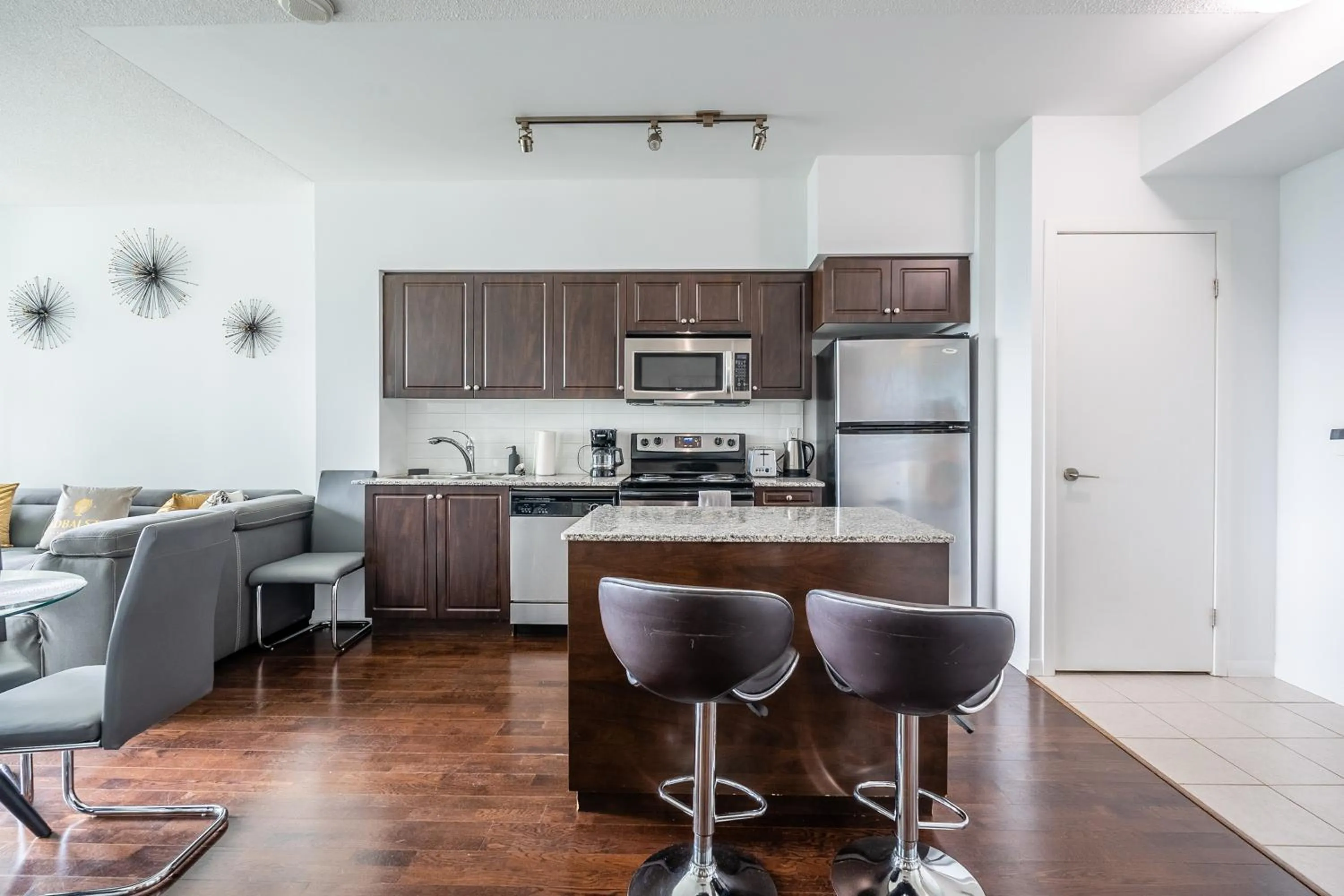Kitchen or kitchenette in GLOBALSTAY Magnificent Condos in DT