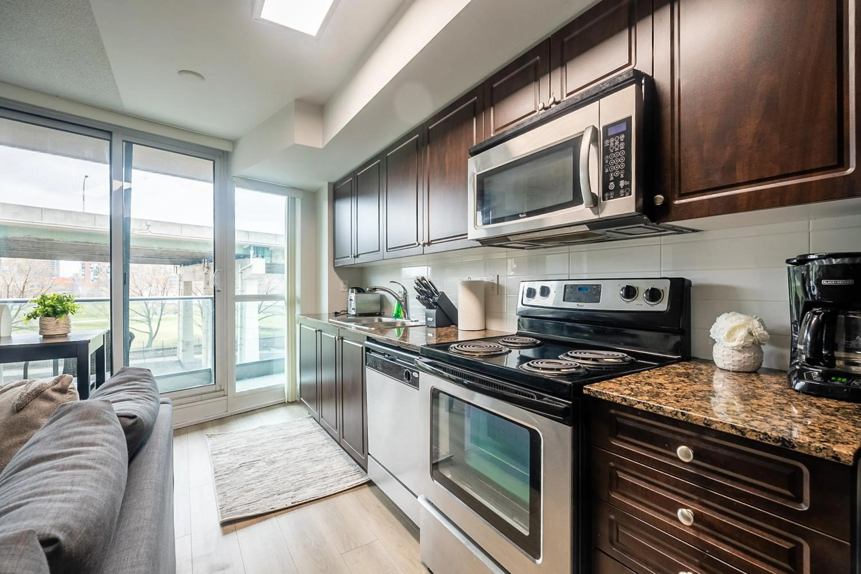 Kitchen or kitchenette in GLOBALSTAY Magnificent Condos in DT