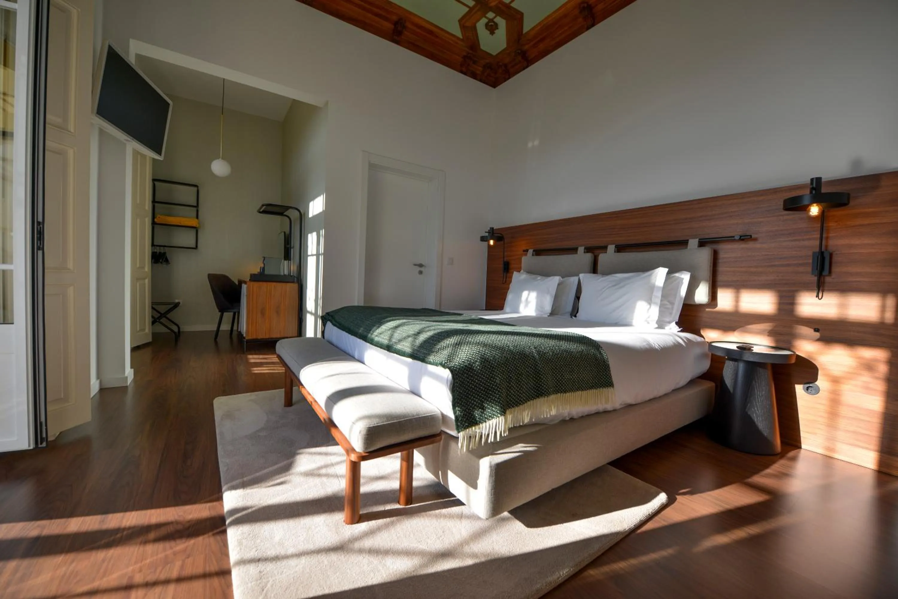 Bed in O Paço - Vintage Suites