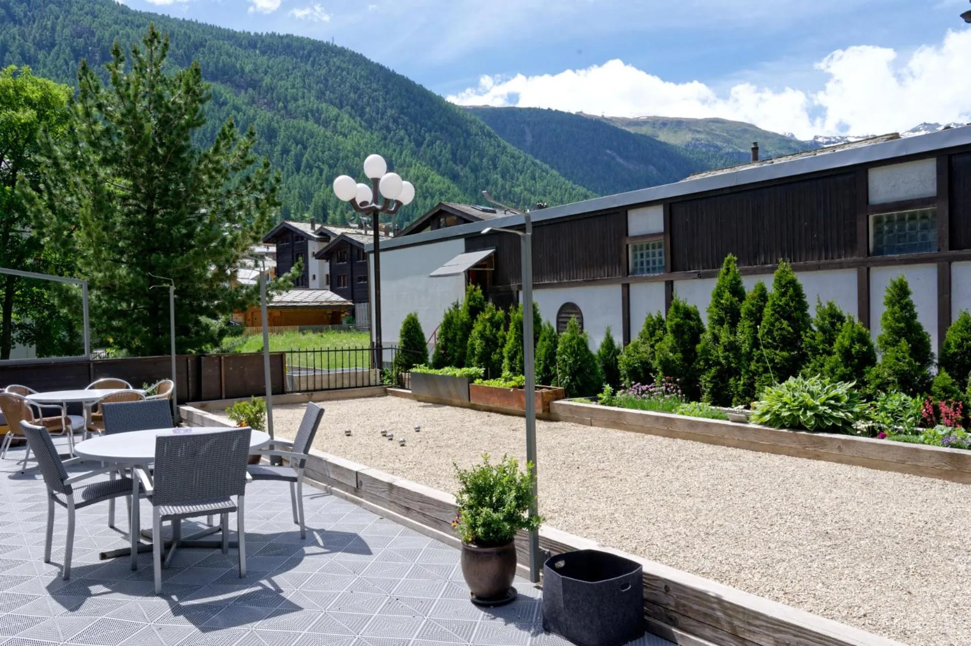 Patio in Naco Aparthotel by Arca Spa