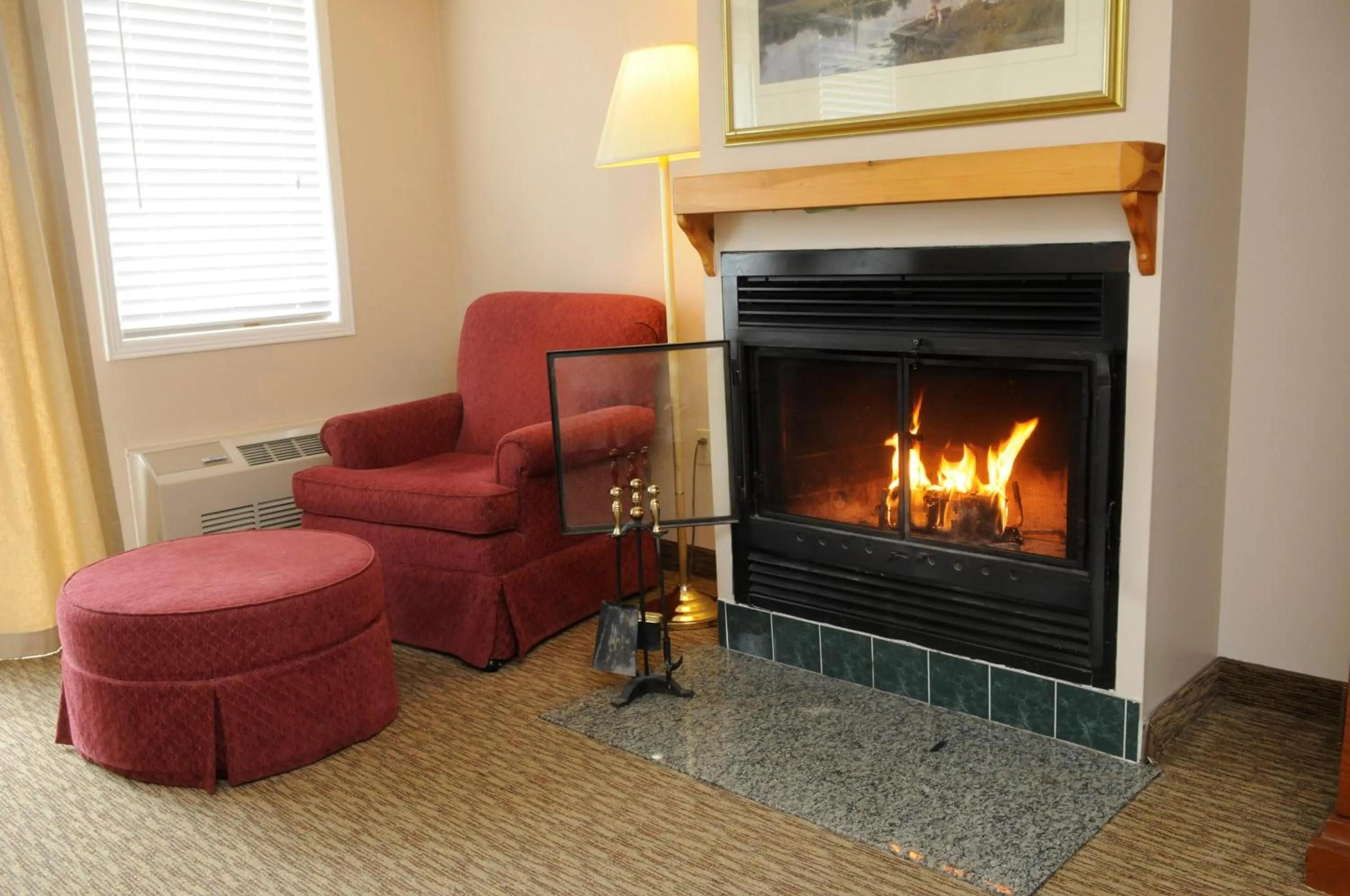 Seating area in Sherwood Inn