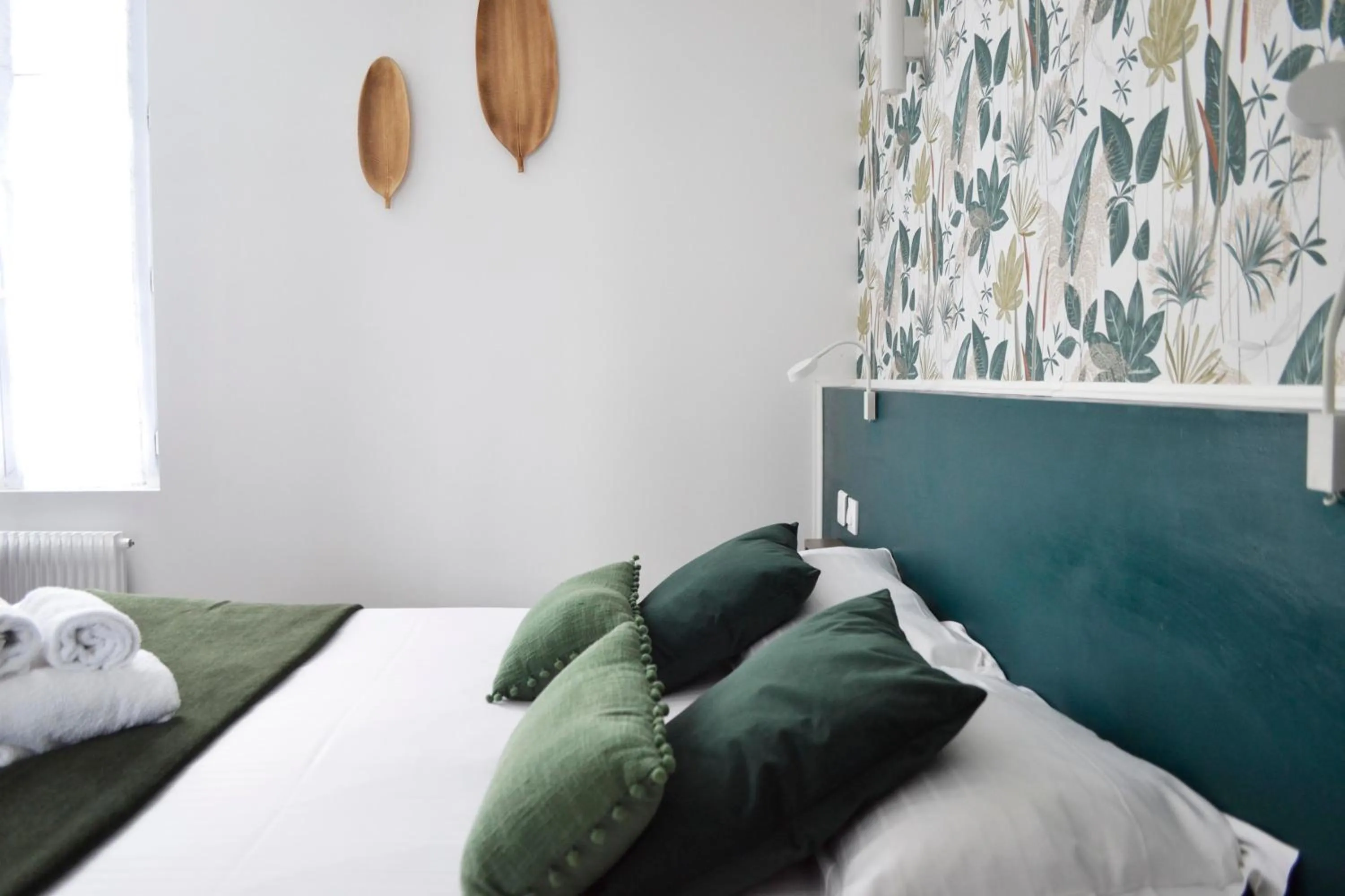 Bed in Brit Hotel Le Surcouf