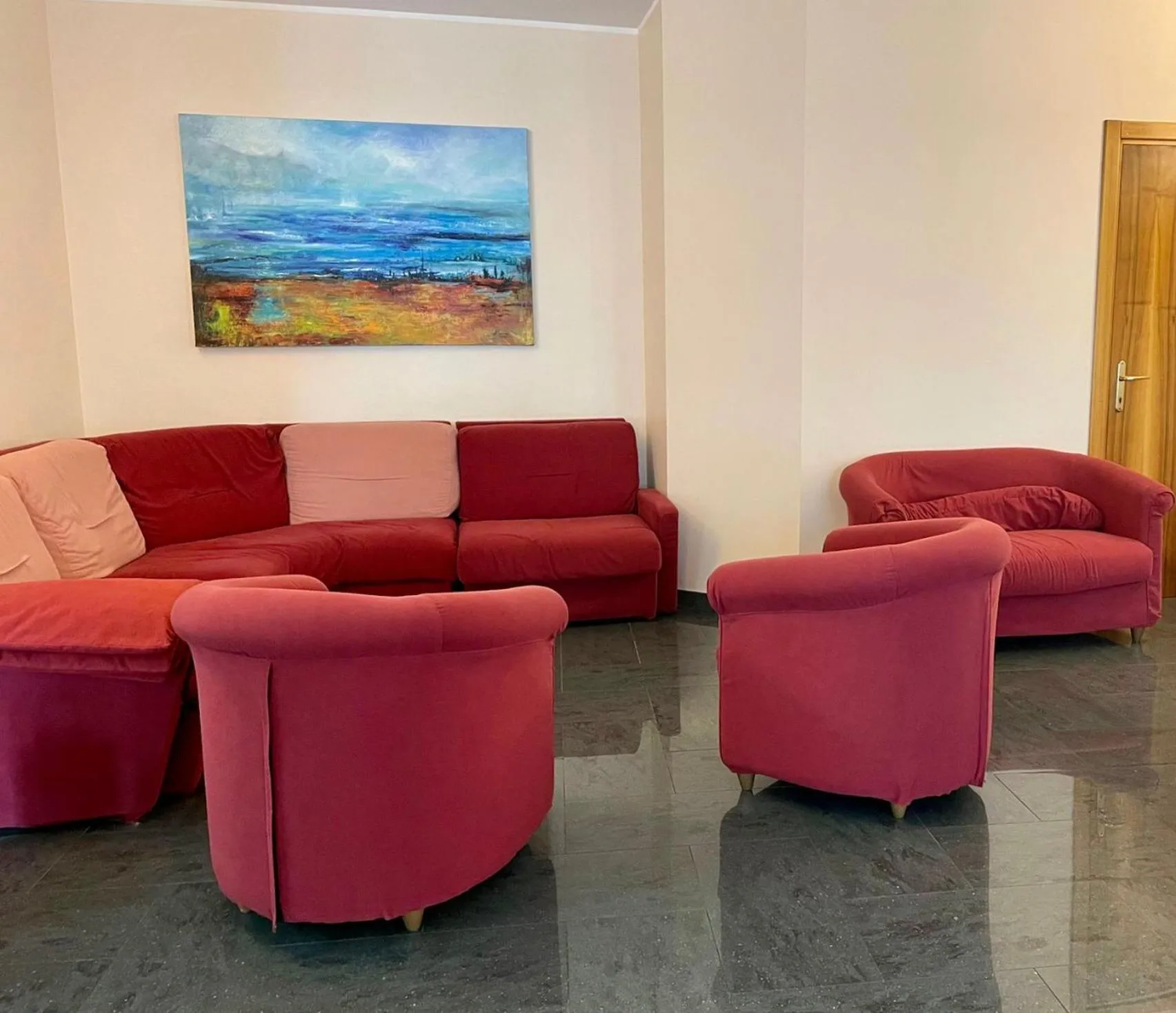 Living room in HOTEL SOLARIS