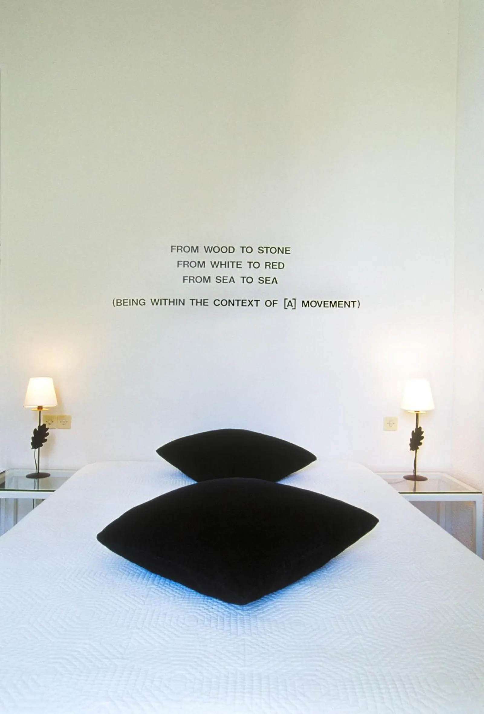 Decorative detail, Bed in Le Windsor, Jungle Art Hotel