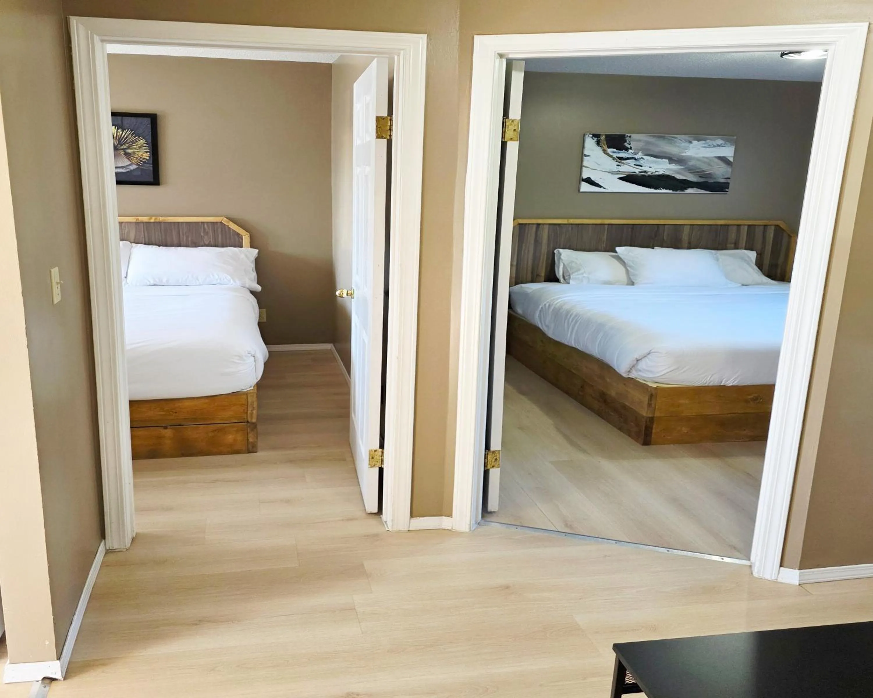 Bed in Skimmerhorn Inn