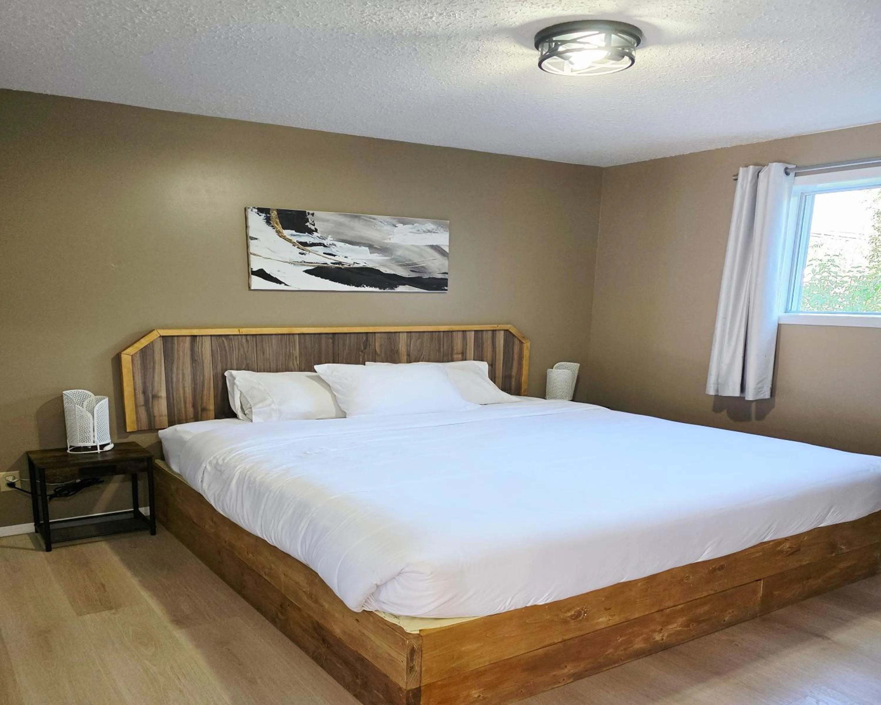 Bed in Skimmerhorn Inn