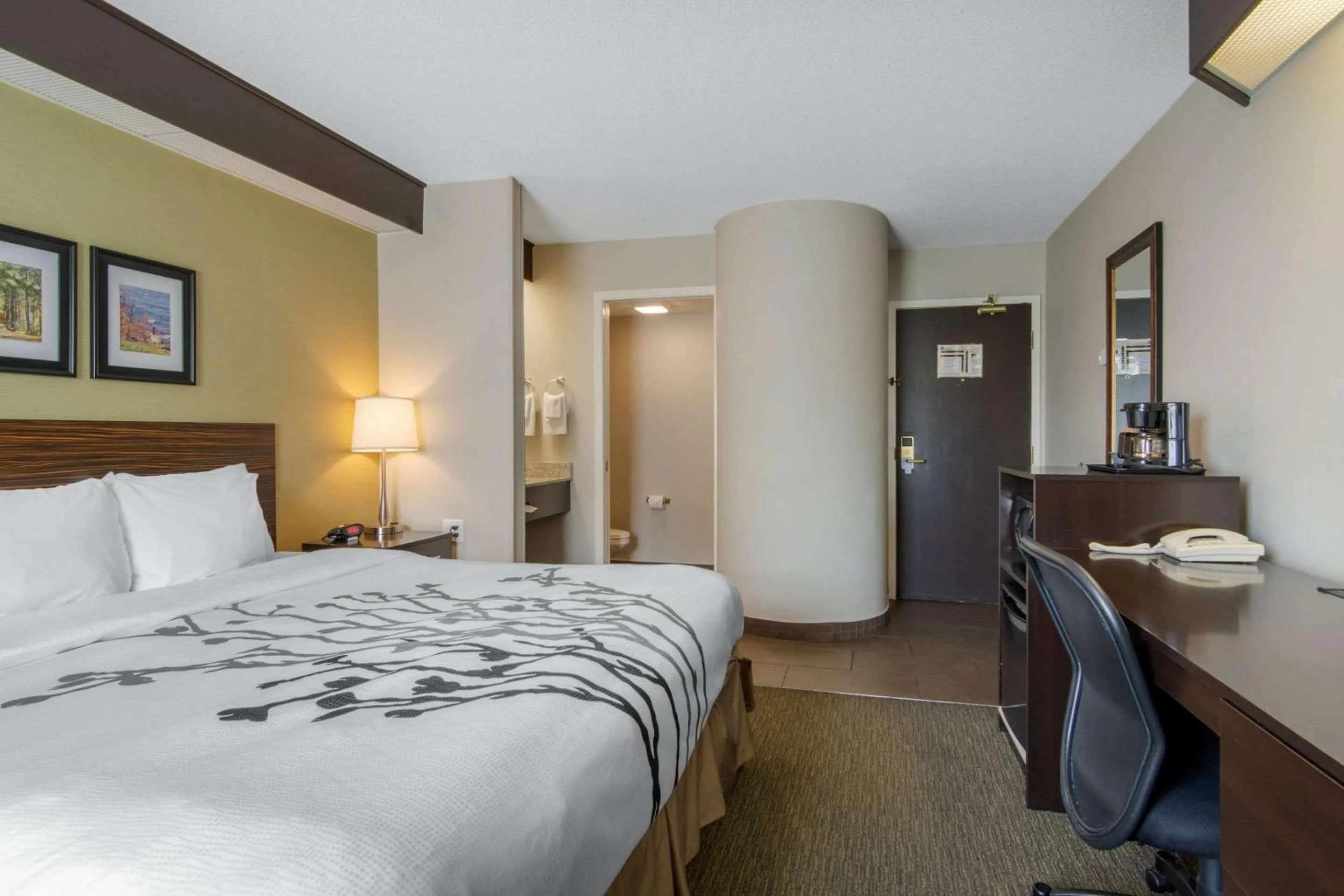 Photo of the whole room, Bed in Sleep Inn