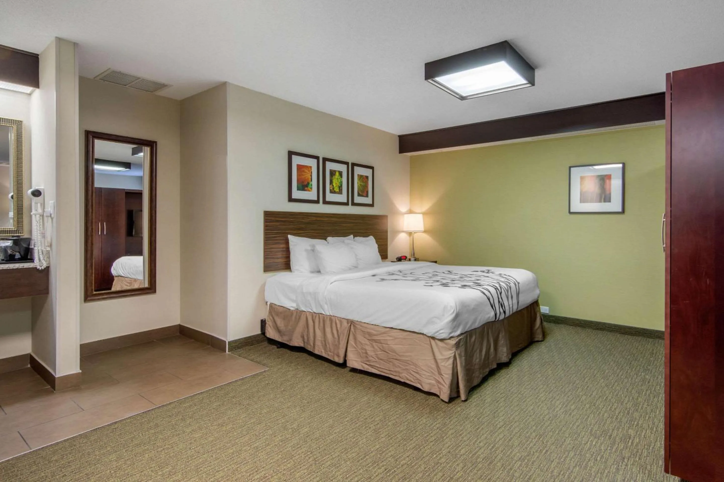 Photo of the whole room, Bed in Sleep Inn