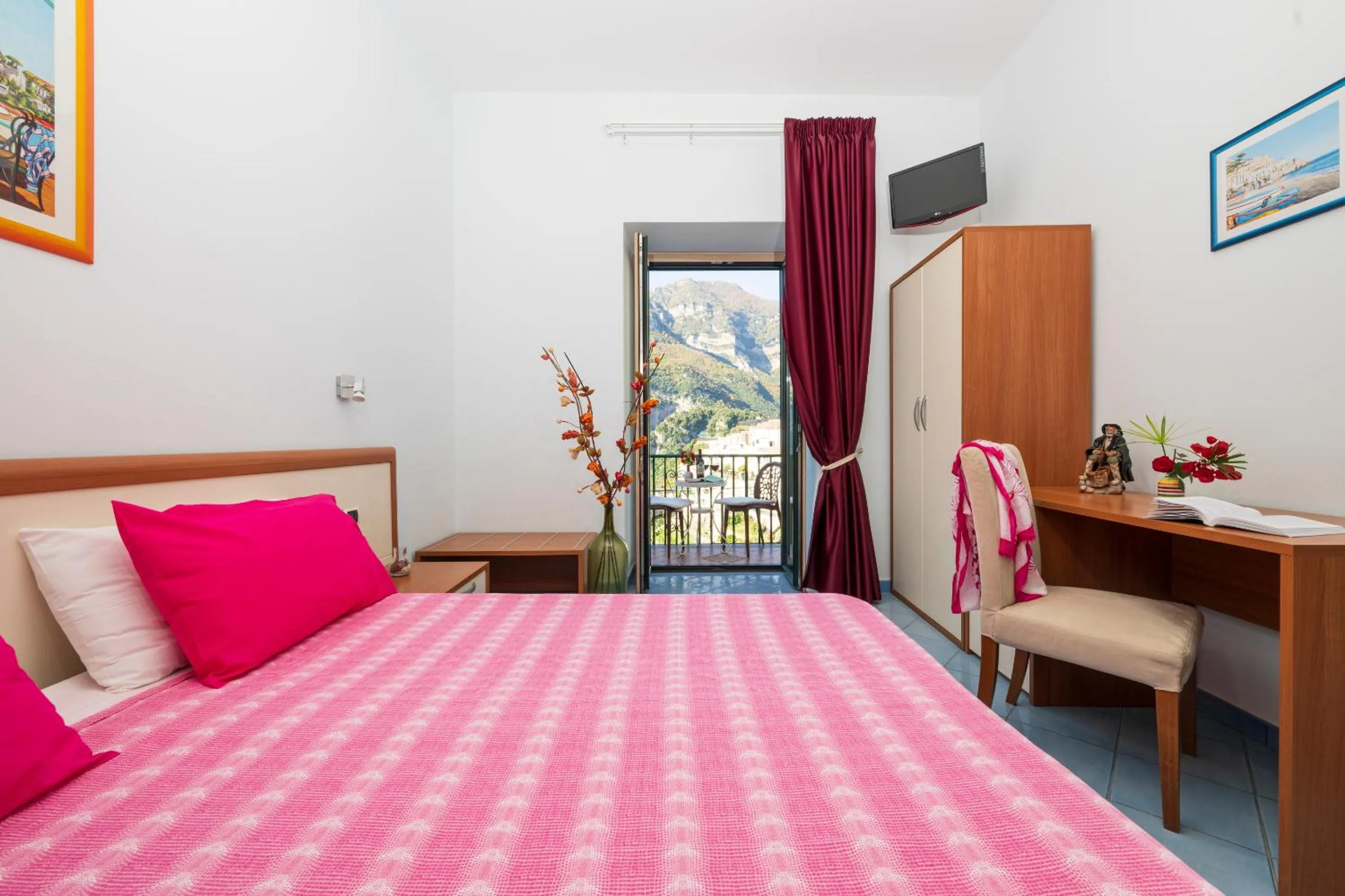 Bed in Dint'a Torre Bed and Breakfast