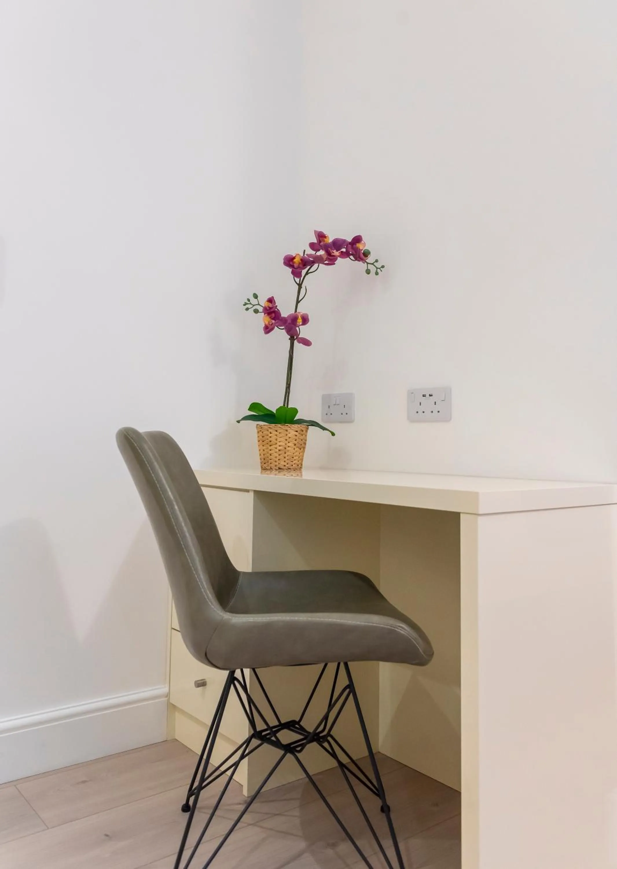 Seating area in Messina Studios