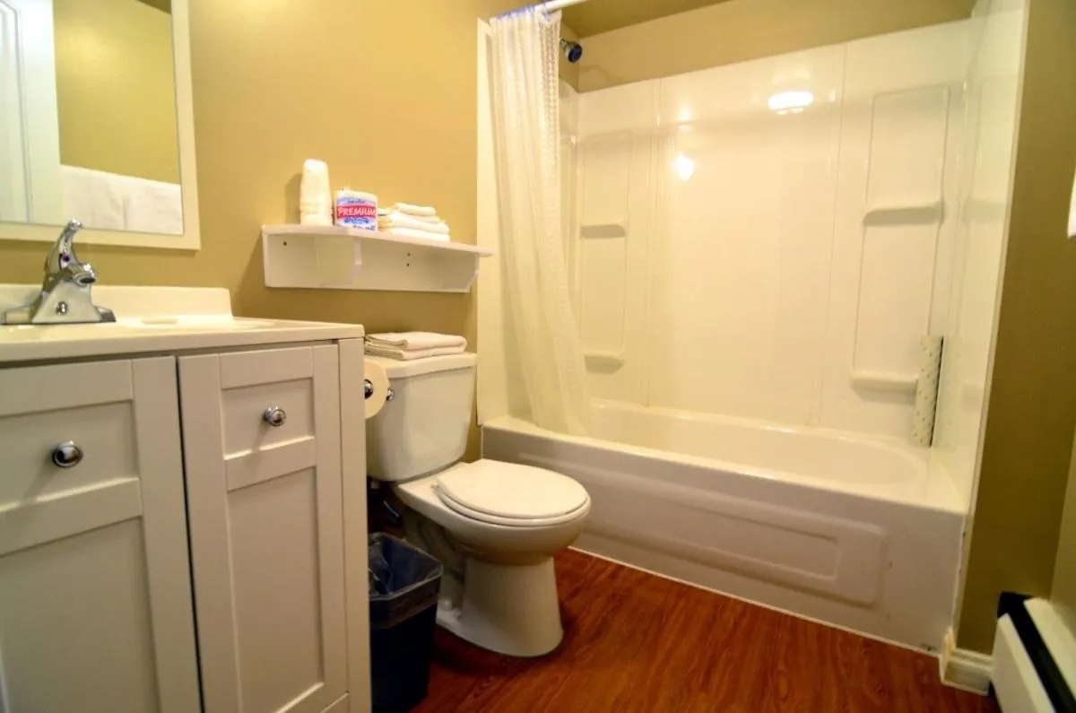 Bathroom in Stardust Motel