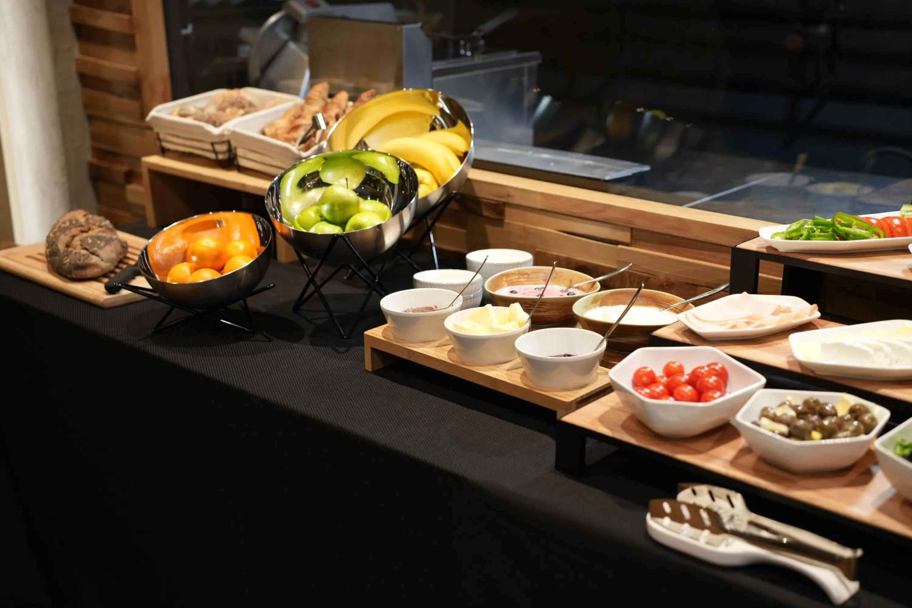 Buffet breakfast in La Suite Boutique Hotel