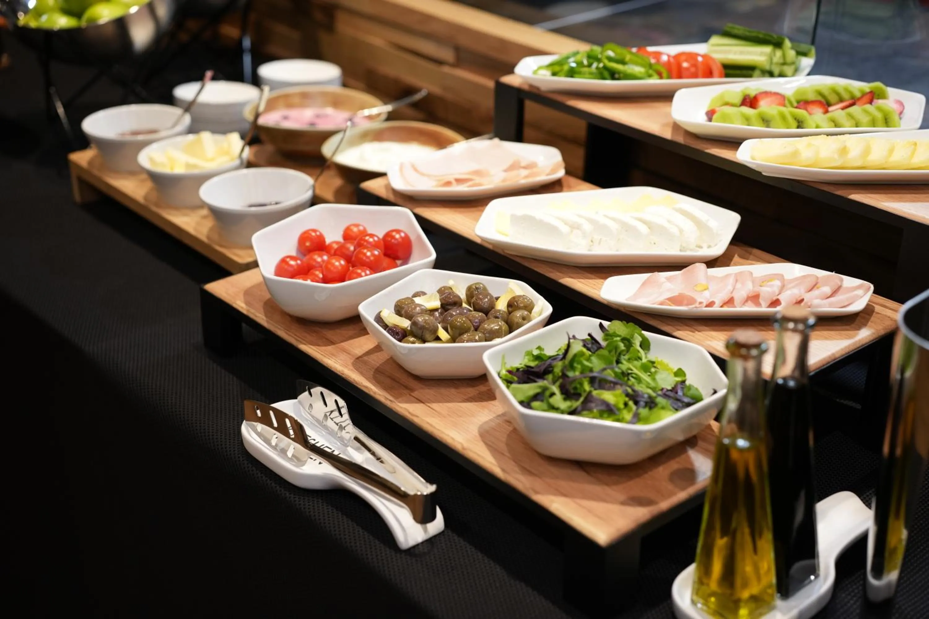 Buffet breakfast in La Suite Boutique Hotel