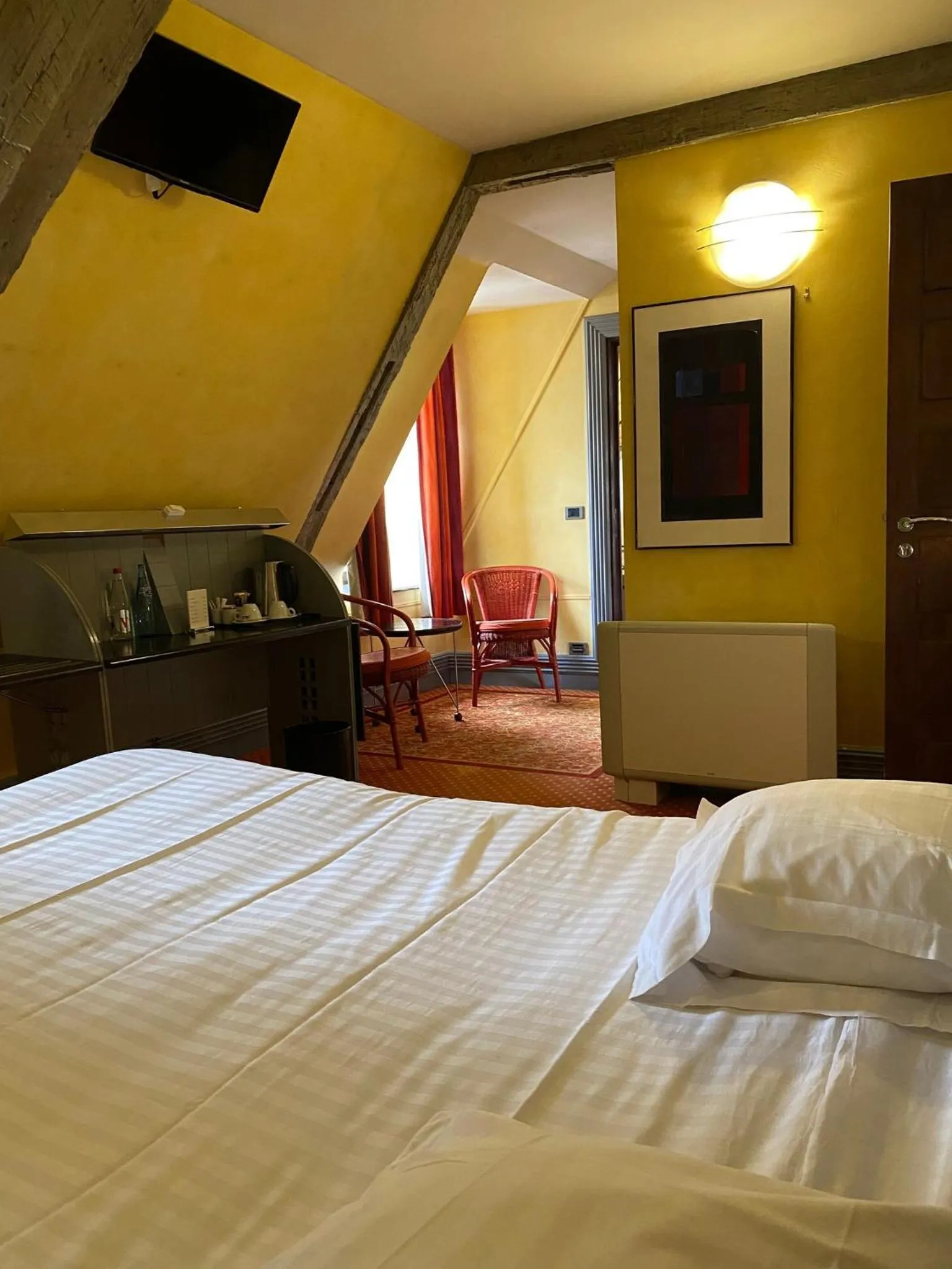 Bedroom, Bed in Maison Kammerzell - Hotel & Restaurant