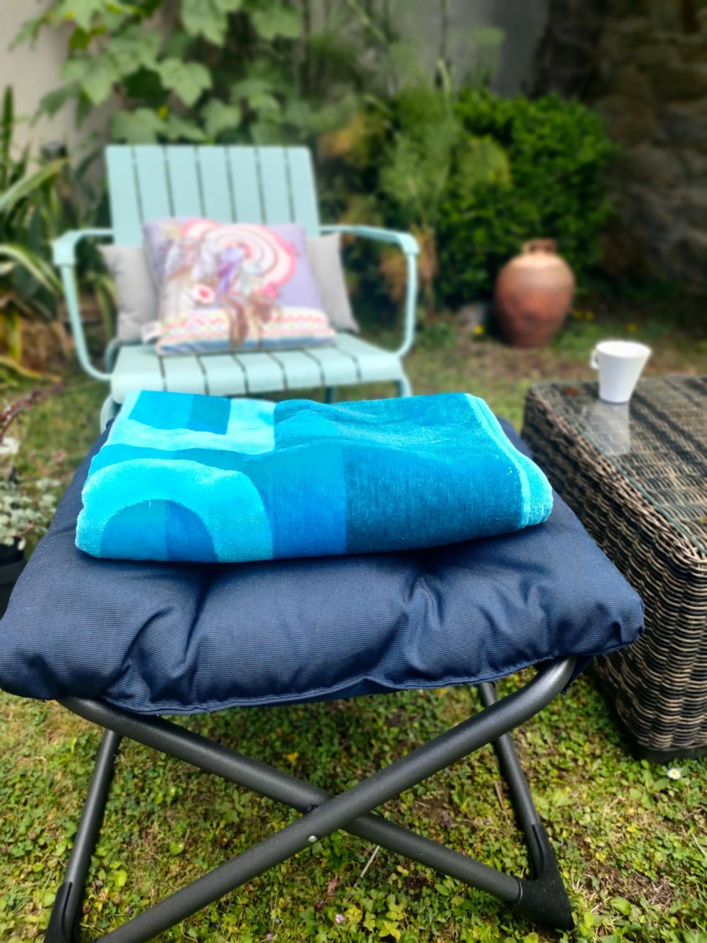 Garden in Maison d'hôtes La Suite 27, appartement La Suite 27 bis