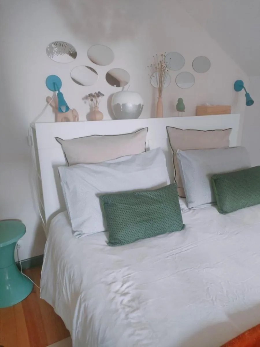 Bed in Maison d'hôtes La Suite 27, appartement La Suite 27 bis