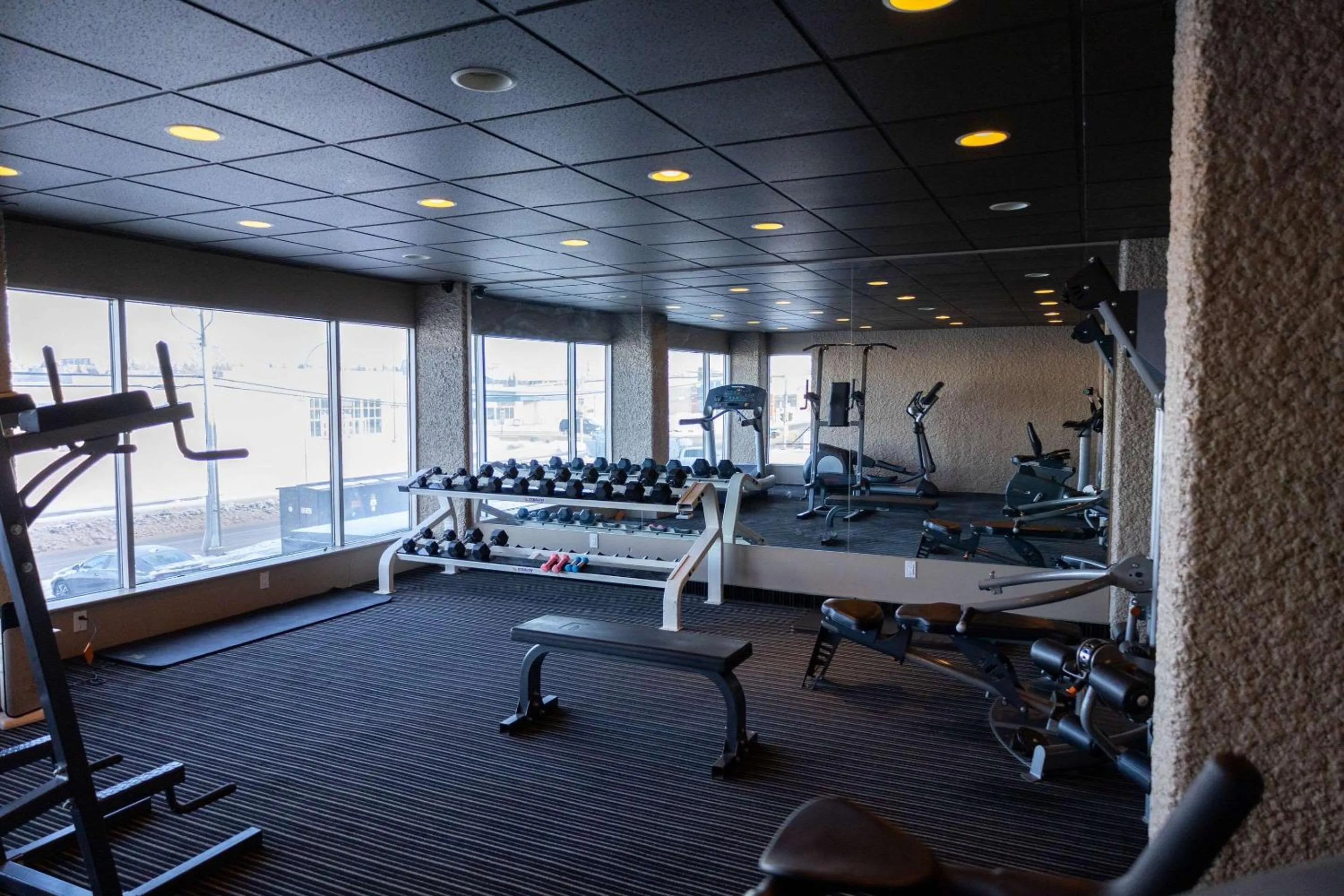 Fitness centre/facilities in Radisson Hotel Fort St John