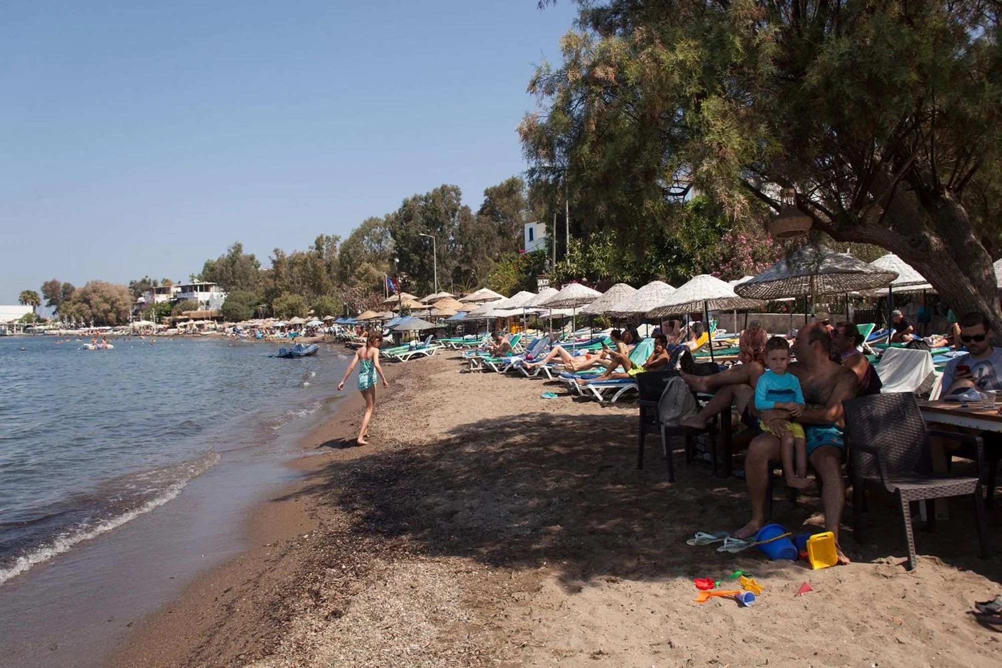 Beach in Metins Gümüşlük