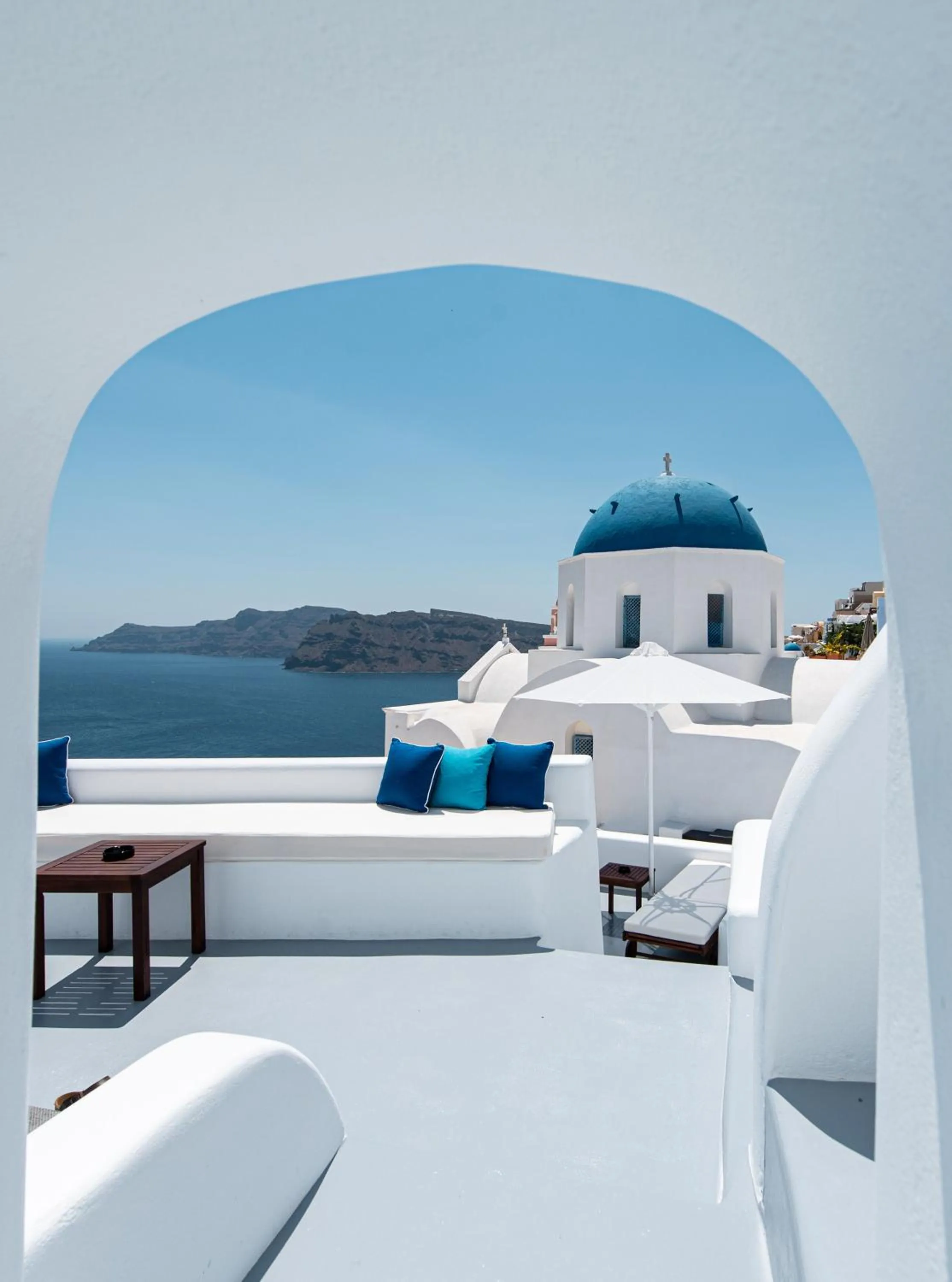 Sea view in Oia Spirit Boutique Residences