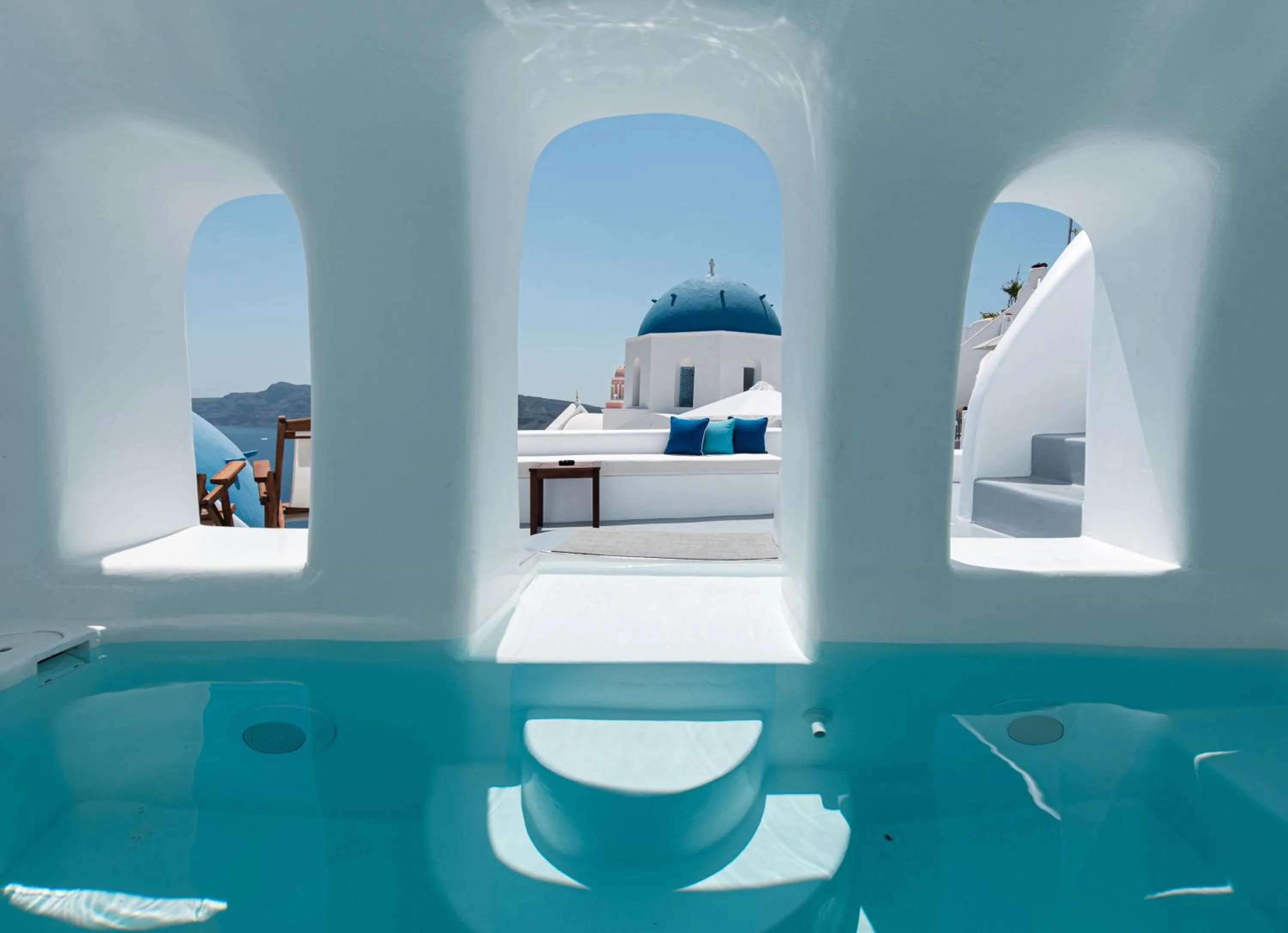 Swimming pool in Oia Spirit Boutique Residences