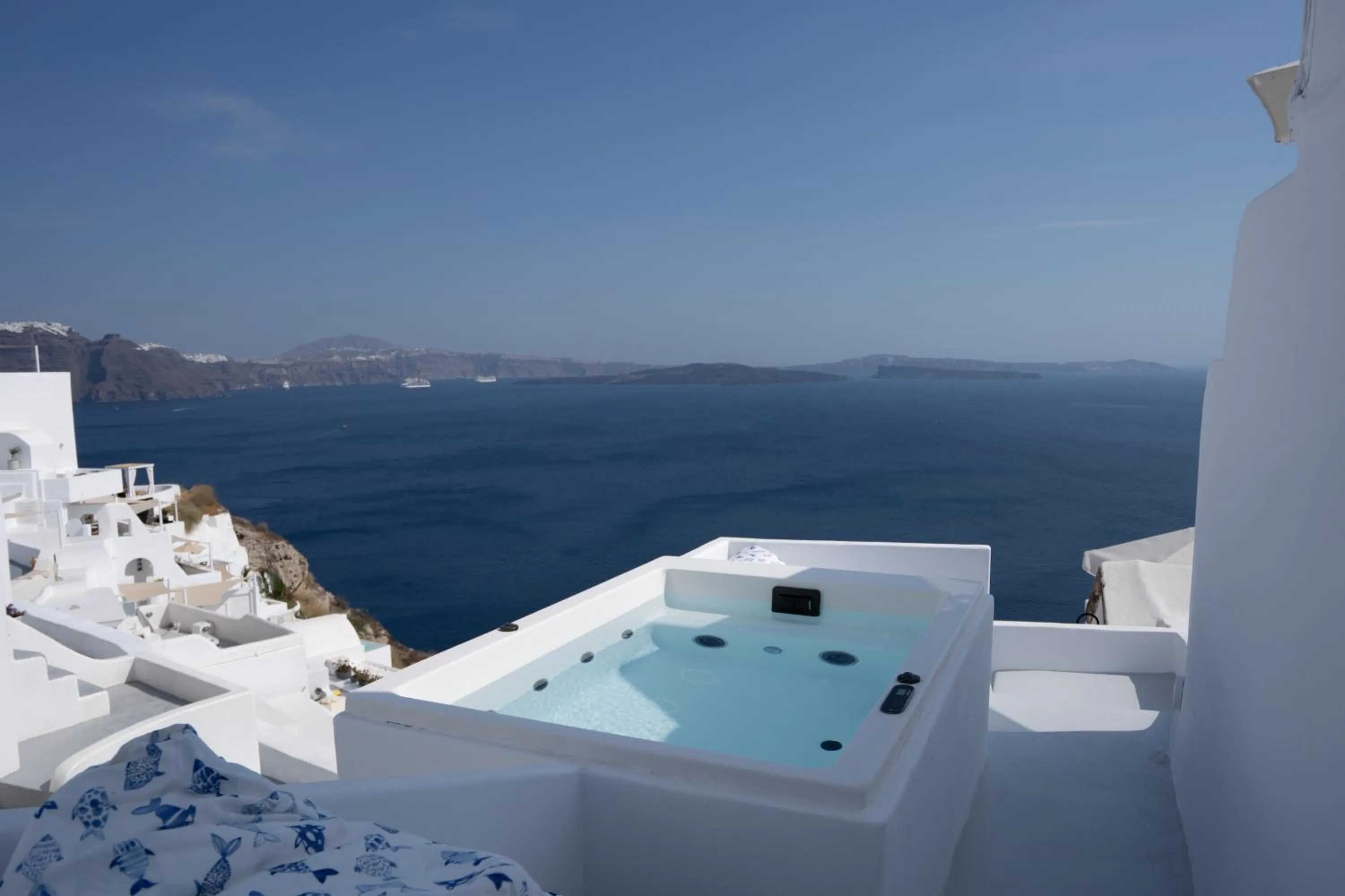 Balcony/Terrace in Oia Spirit Boutique Residences